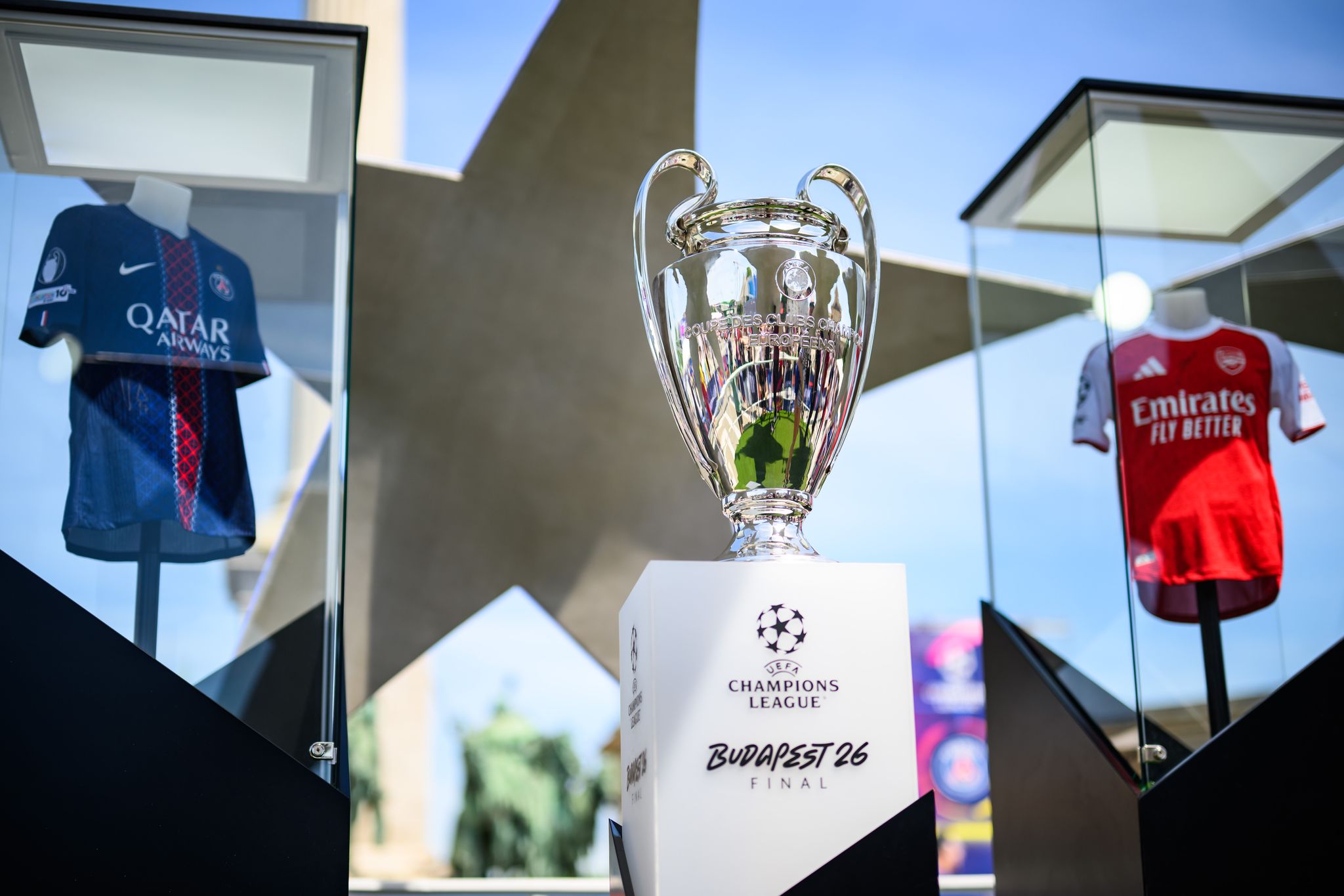 Vor dem Champions League Finale Paris Saint-Germain - FC Arsenal
