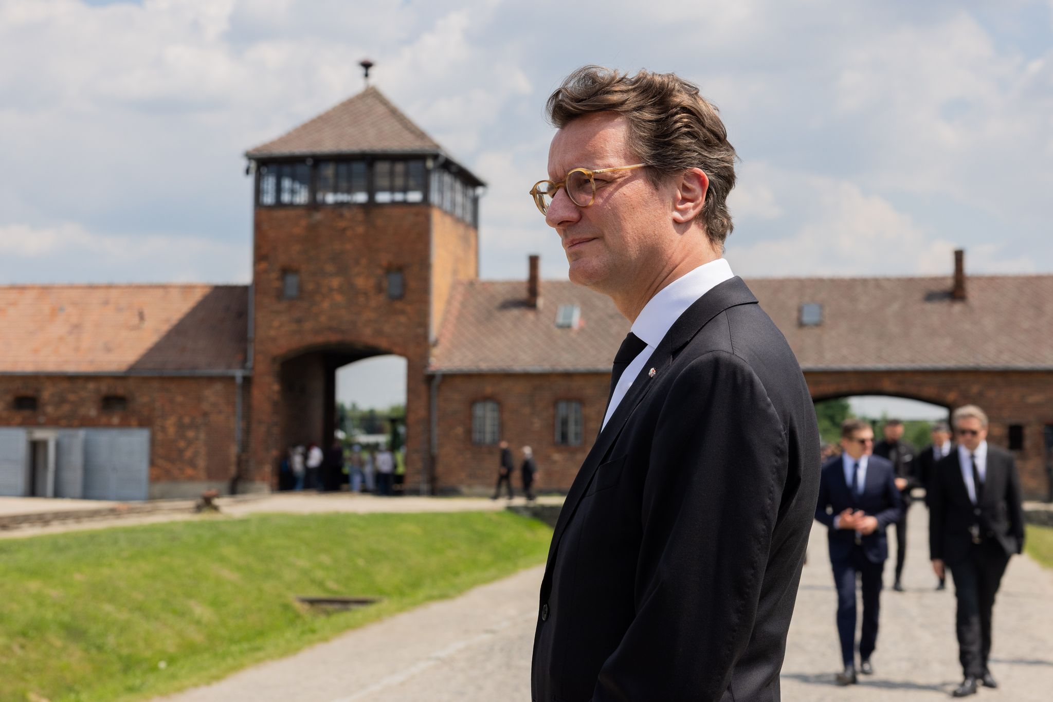Ministerpräsident Wüst in Auschwitz