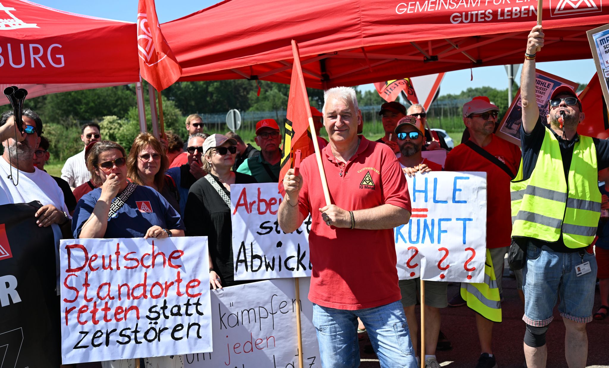 Streik beim Autozulieferer Mahle