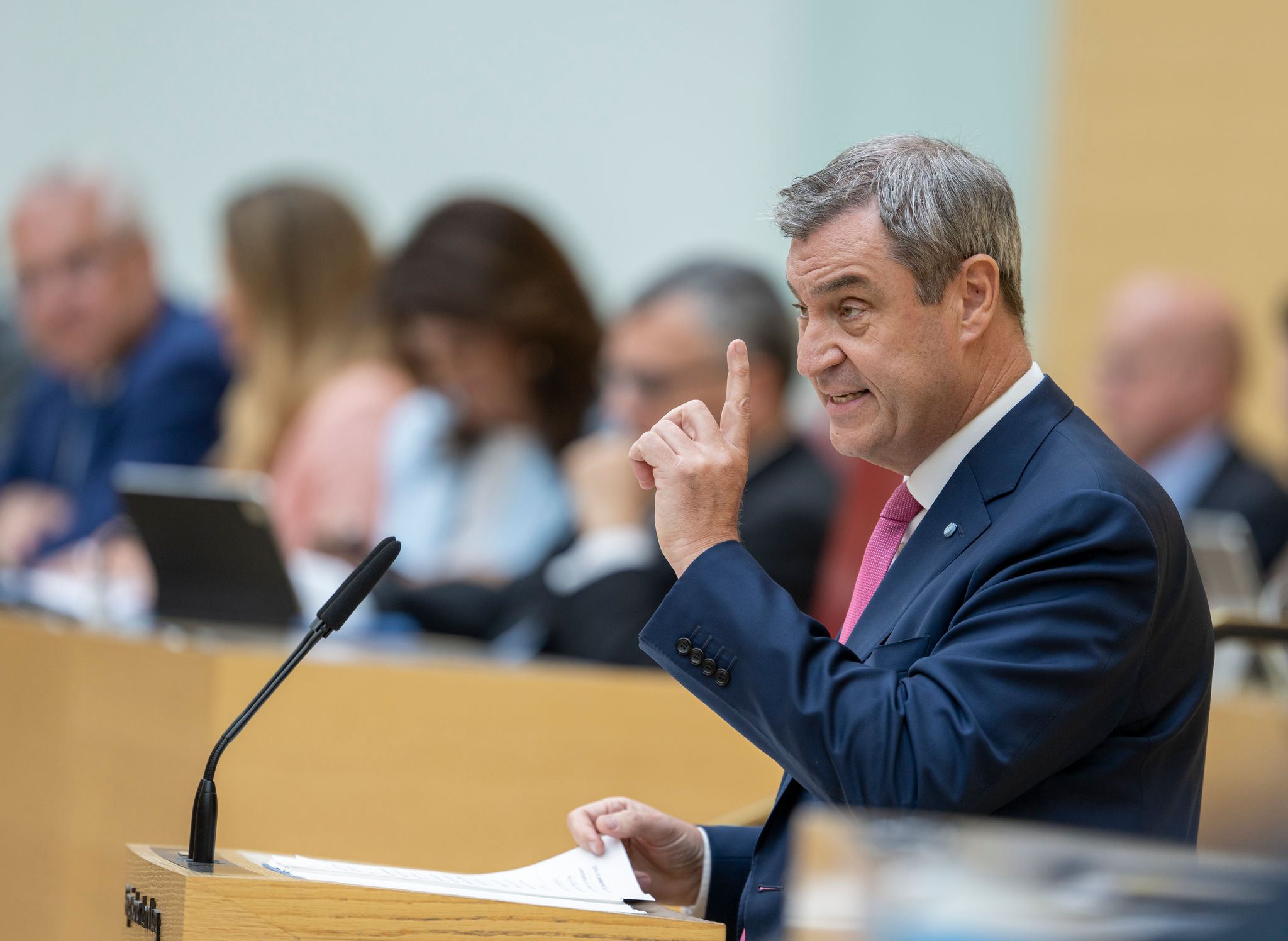 Regierungserklärung Markus Söder