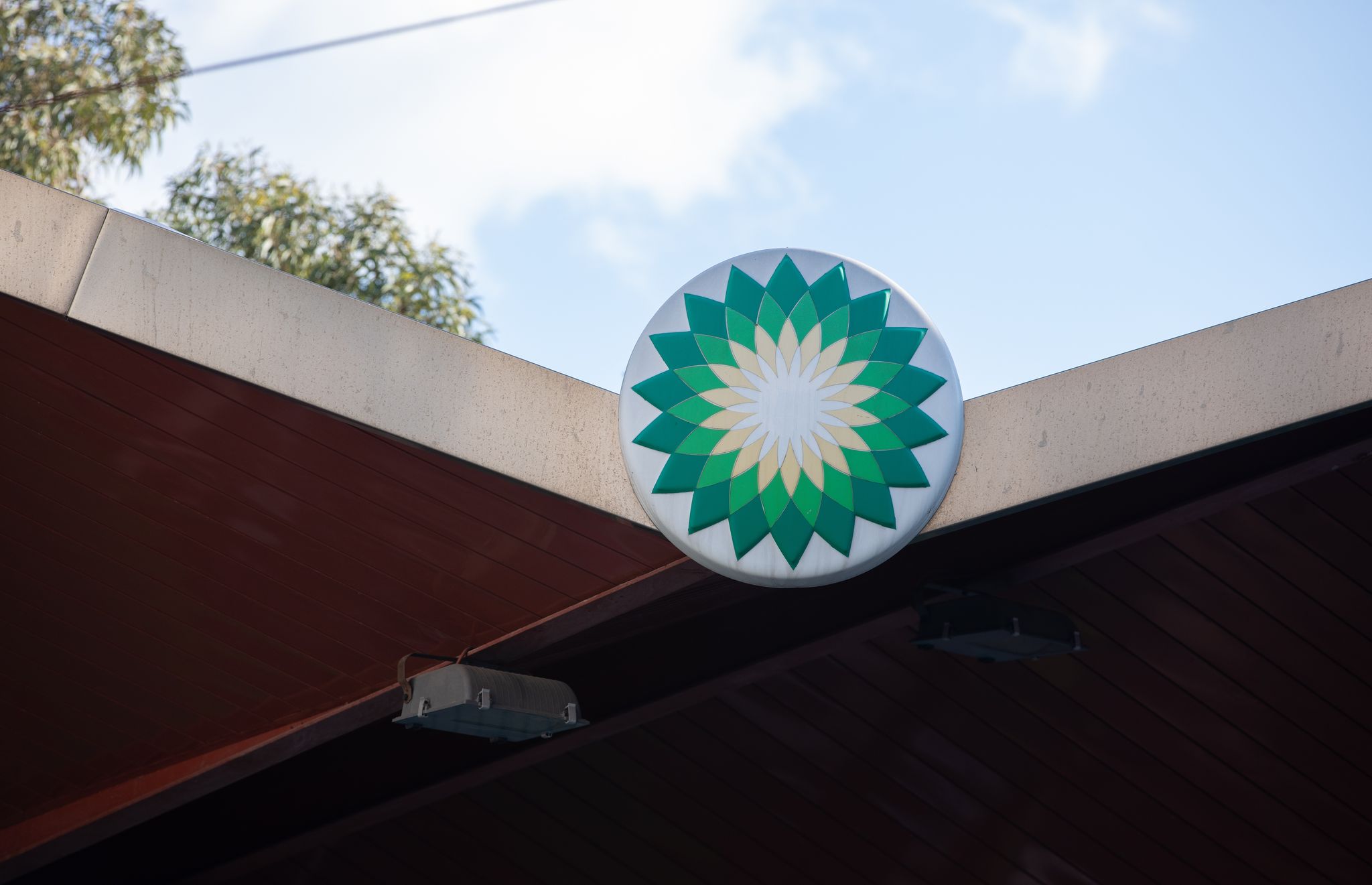 Logo des britischen Ölkonzerns BP
