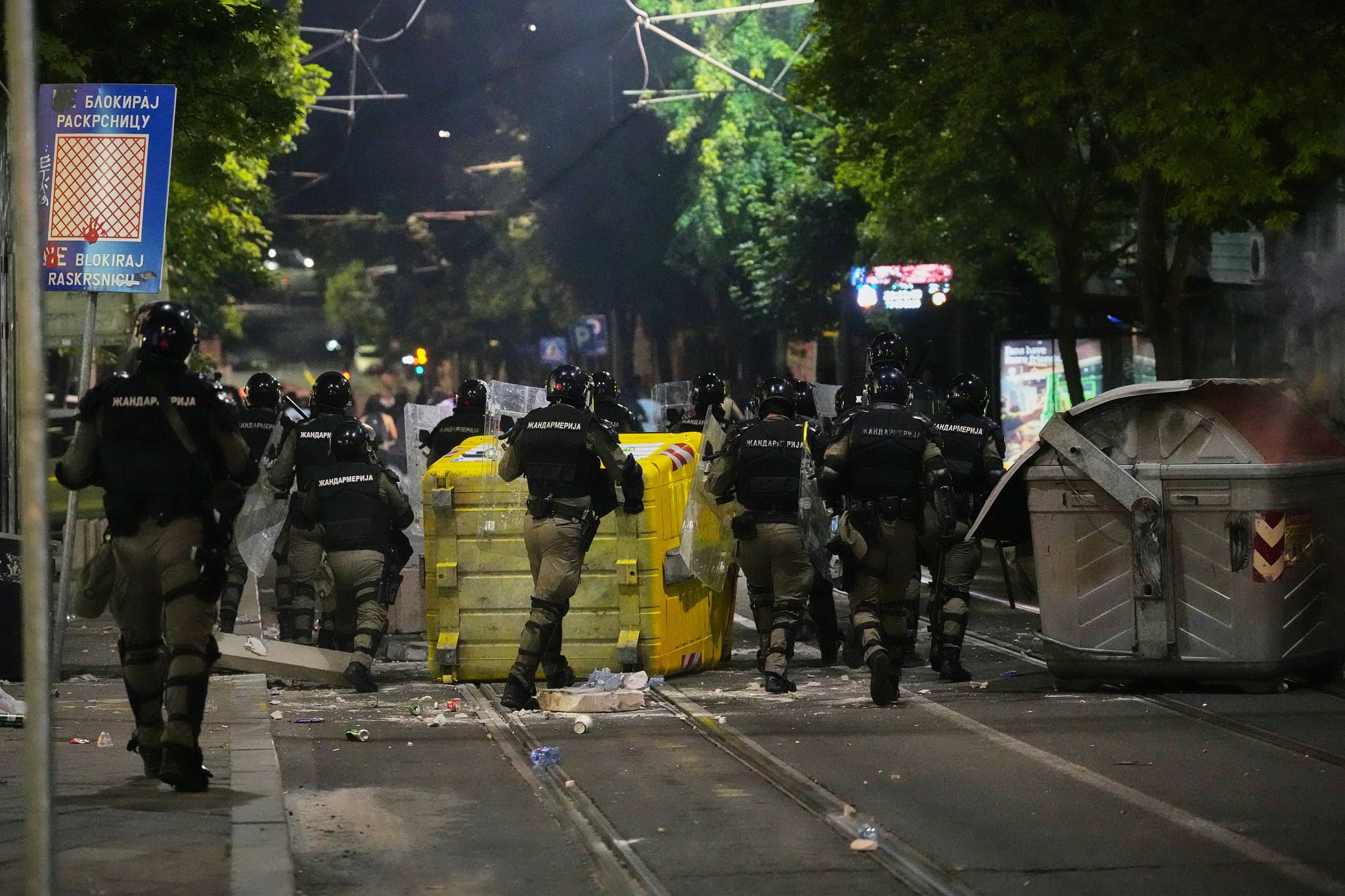 Proteste in Serbien