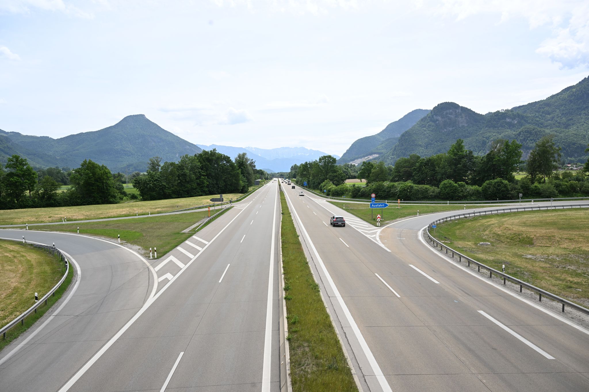 Demo auf Brennerautobahn - Deutschland