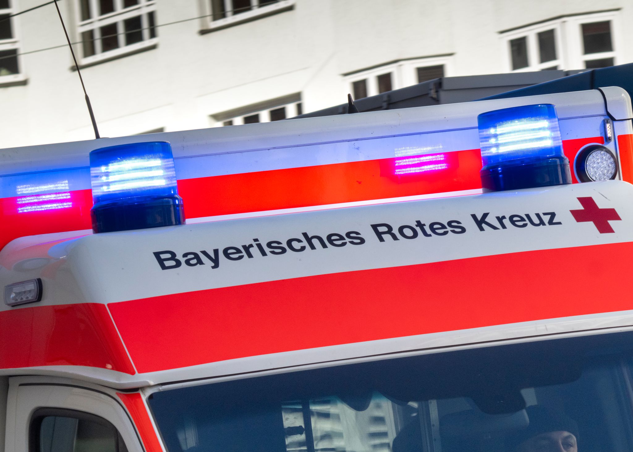 Krankenwagen mit Blaulicht