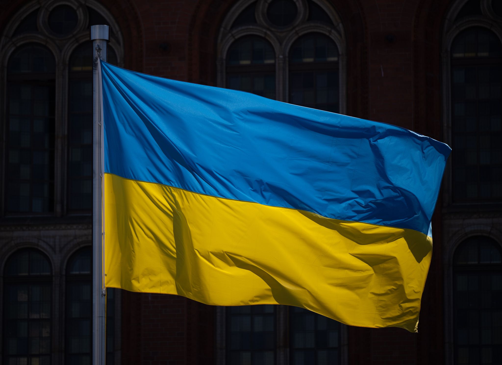 Ukrainische Flagge