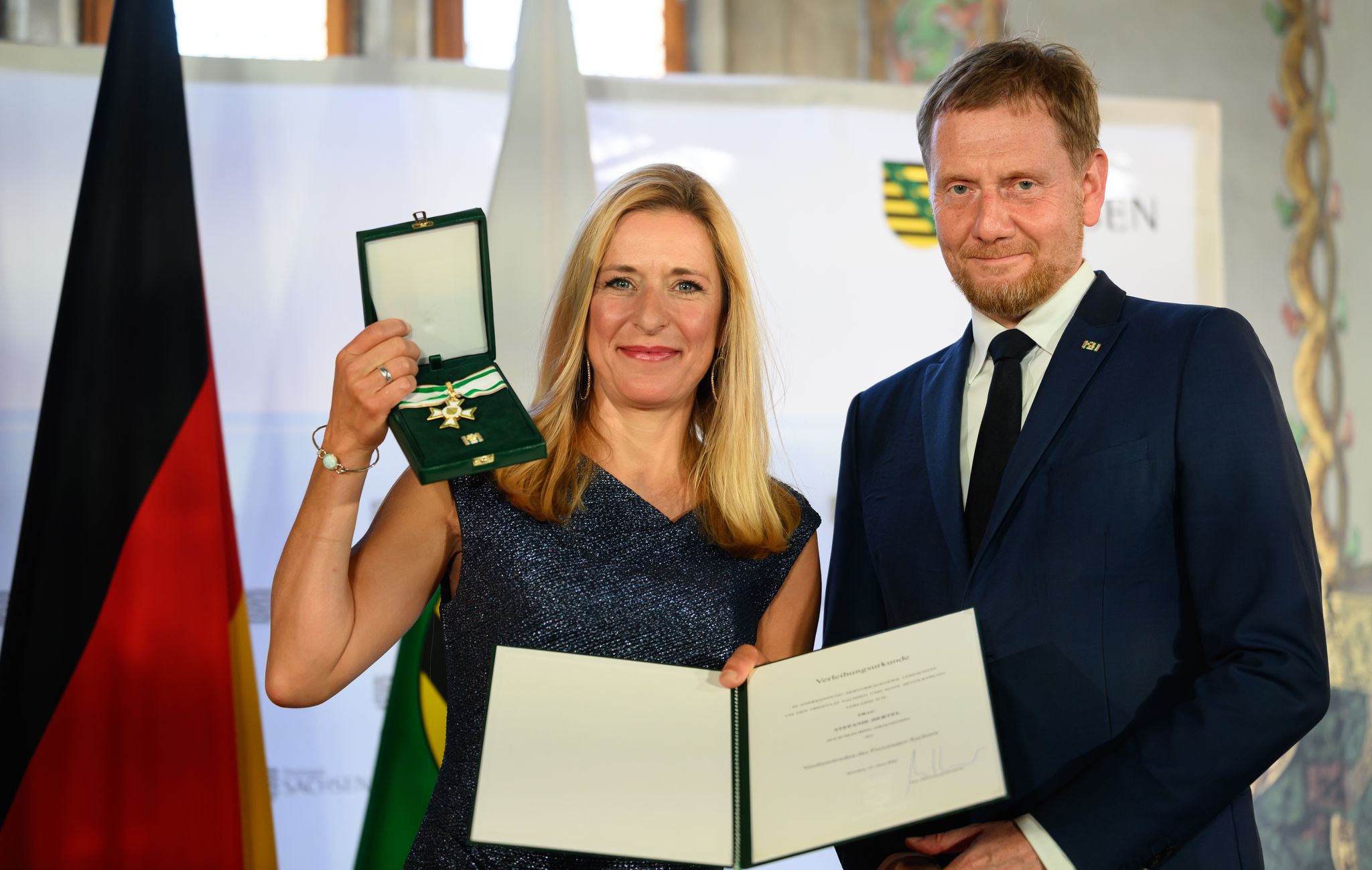 Verleihung Sächsischer Verdienstorden