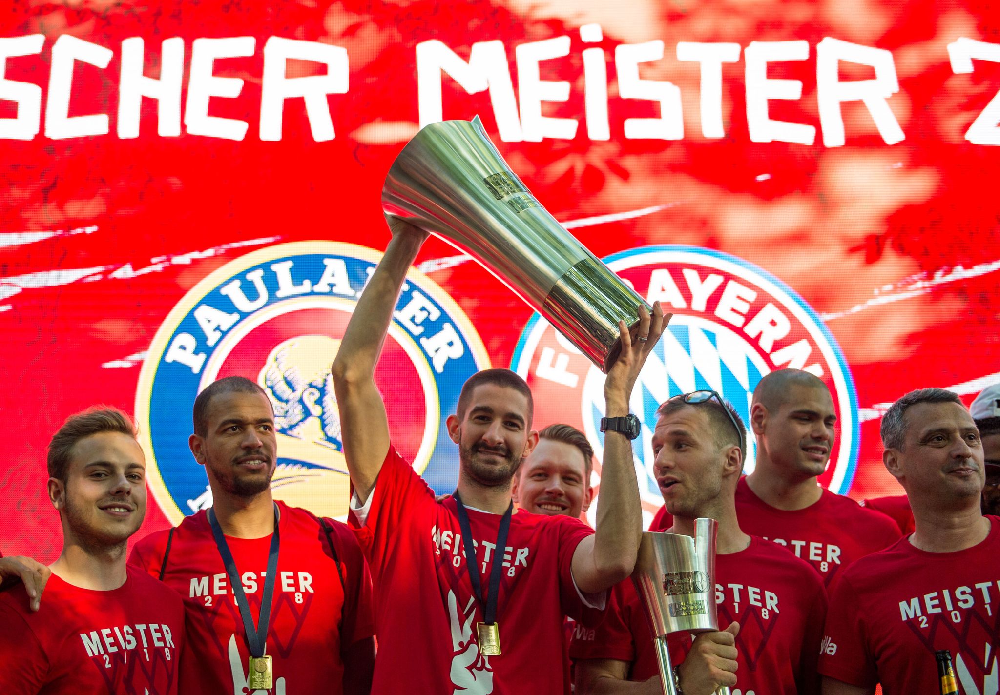 Basketball: Meisterfeier FC Bayern 2018