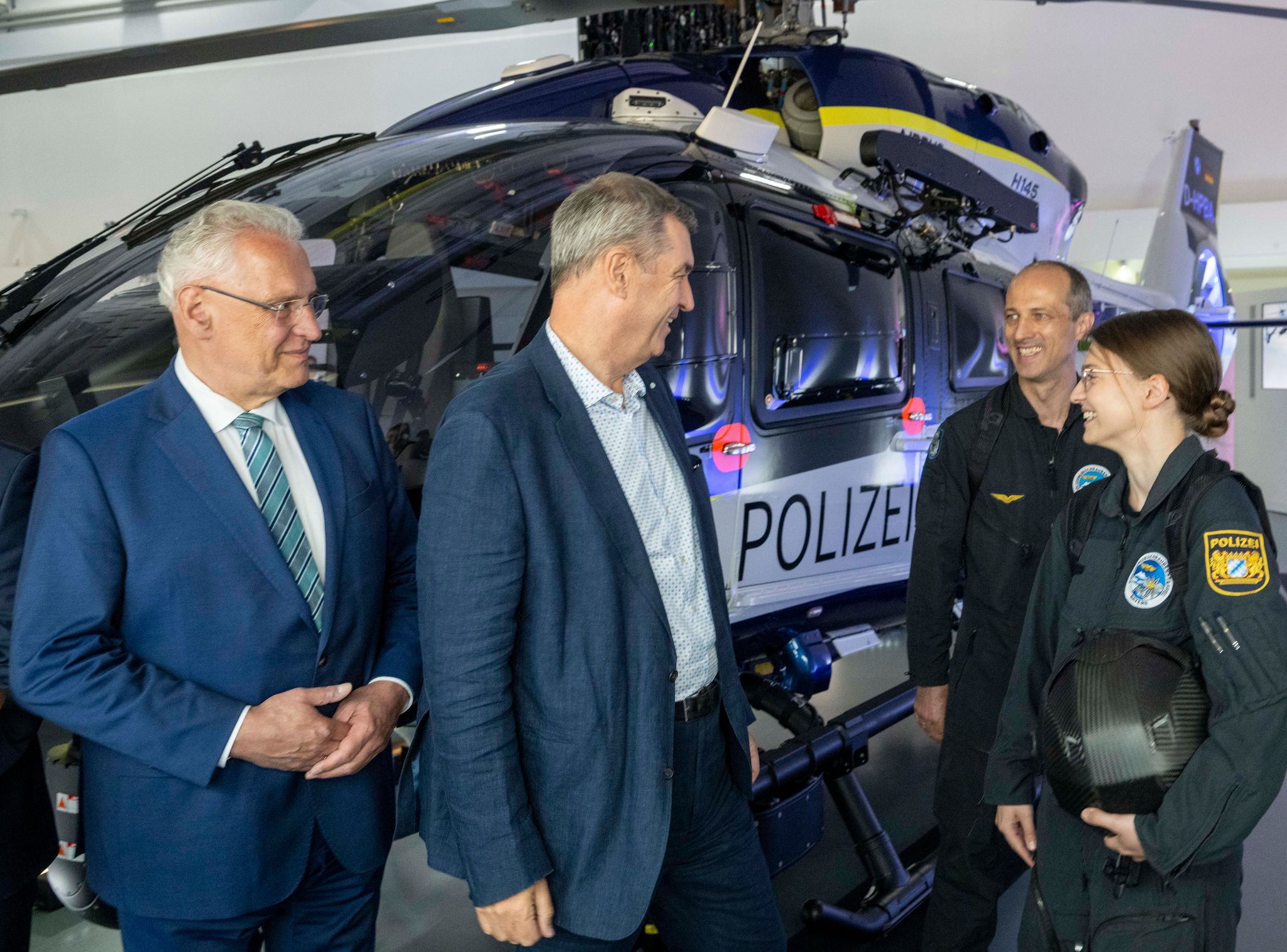 Hubschrauber für bayerische Polizei