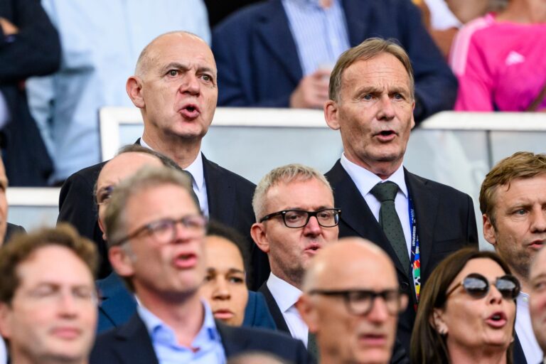 Bernd Neuendorf und Hans-Joachim Watzke