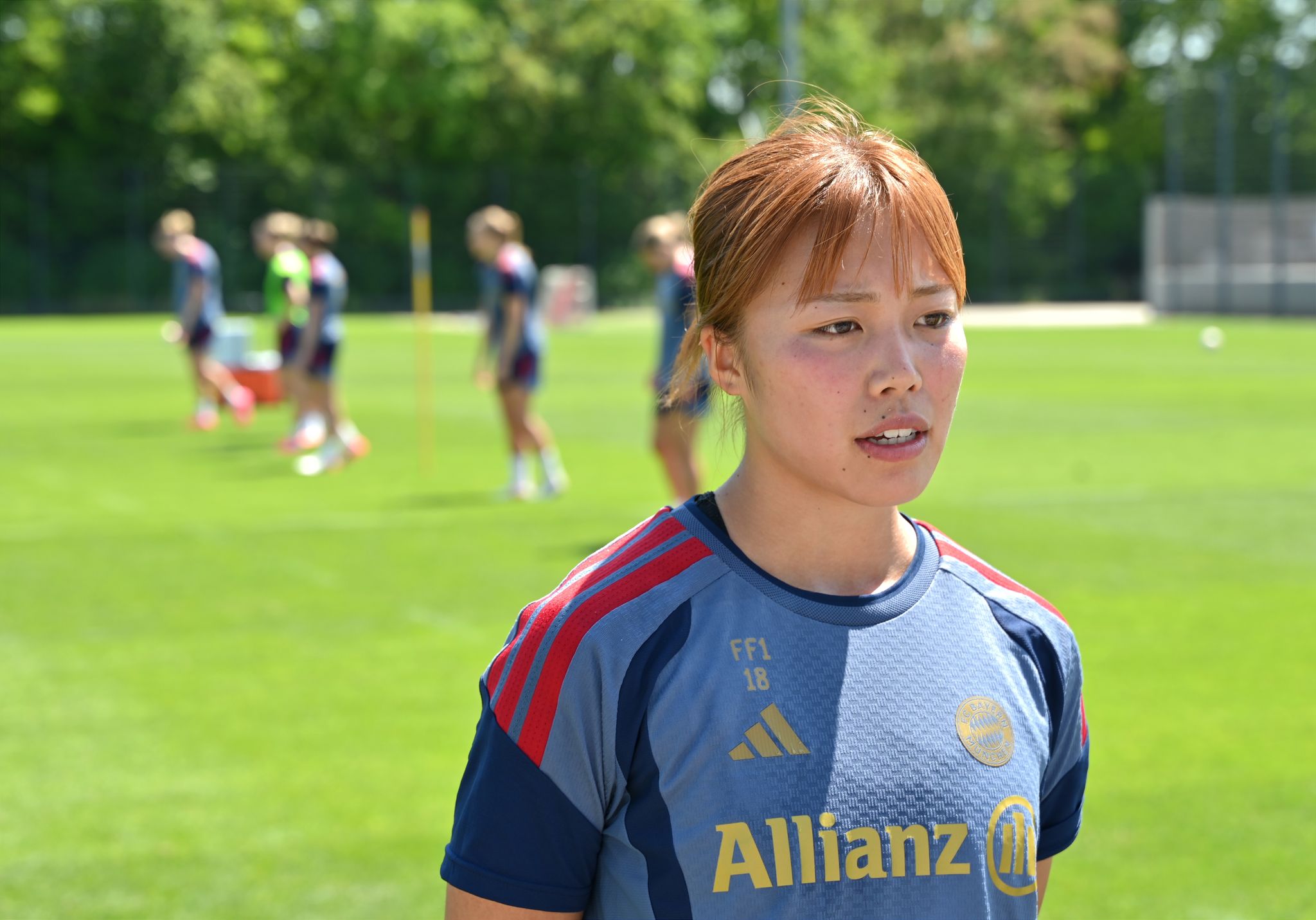Trainingsauftakt FC Bayern Frauen