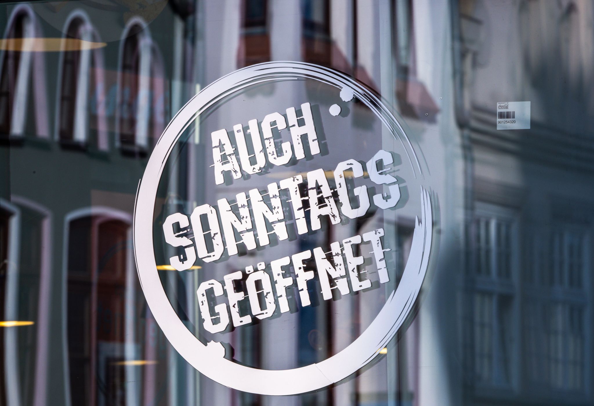 Öffnungszeitengesetz für Geschäft