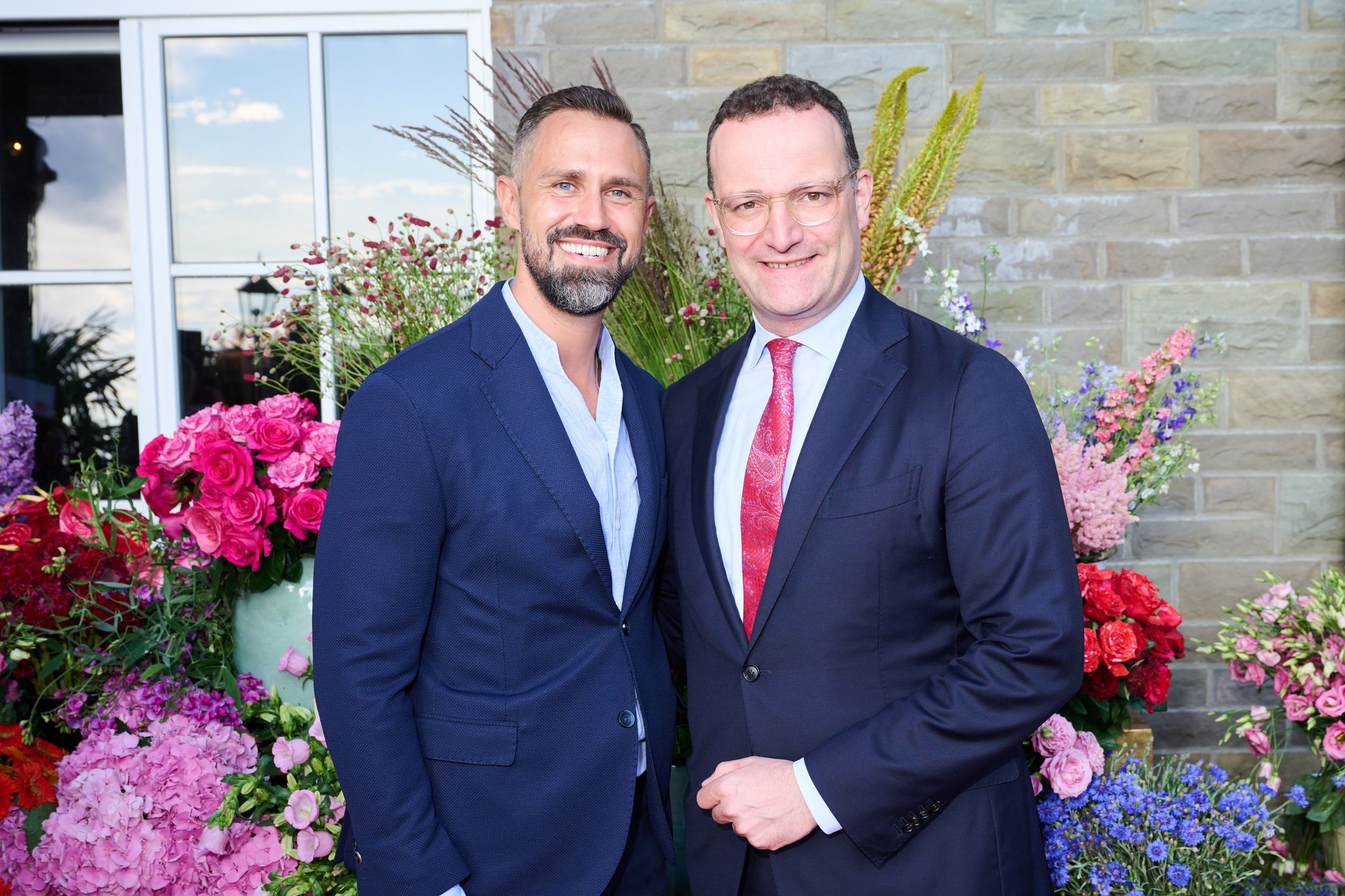 Daniel Funke und Jens Spahn