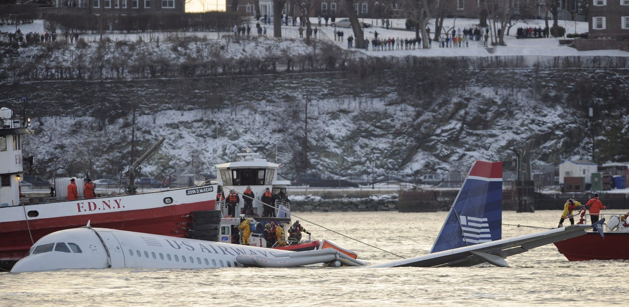 Notlandung im Hudson River