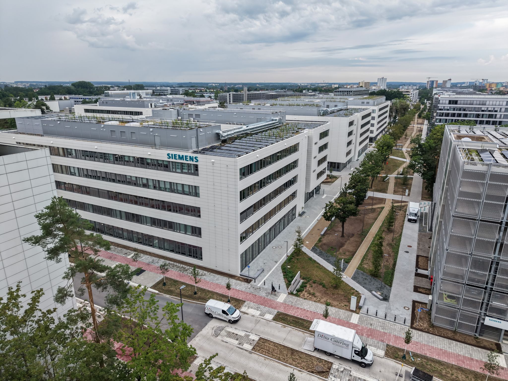 Eröffnung des Moduls 8 am Siemens Campus Erlangen
