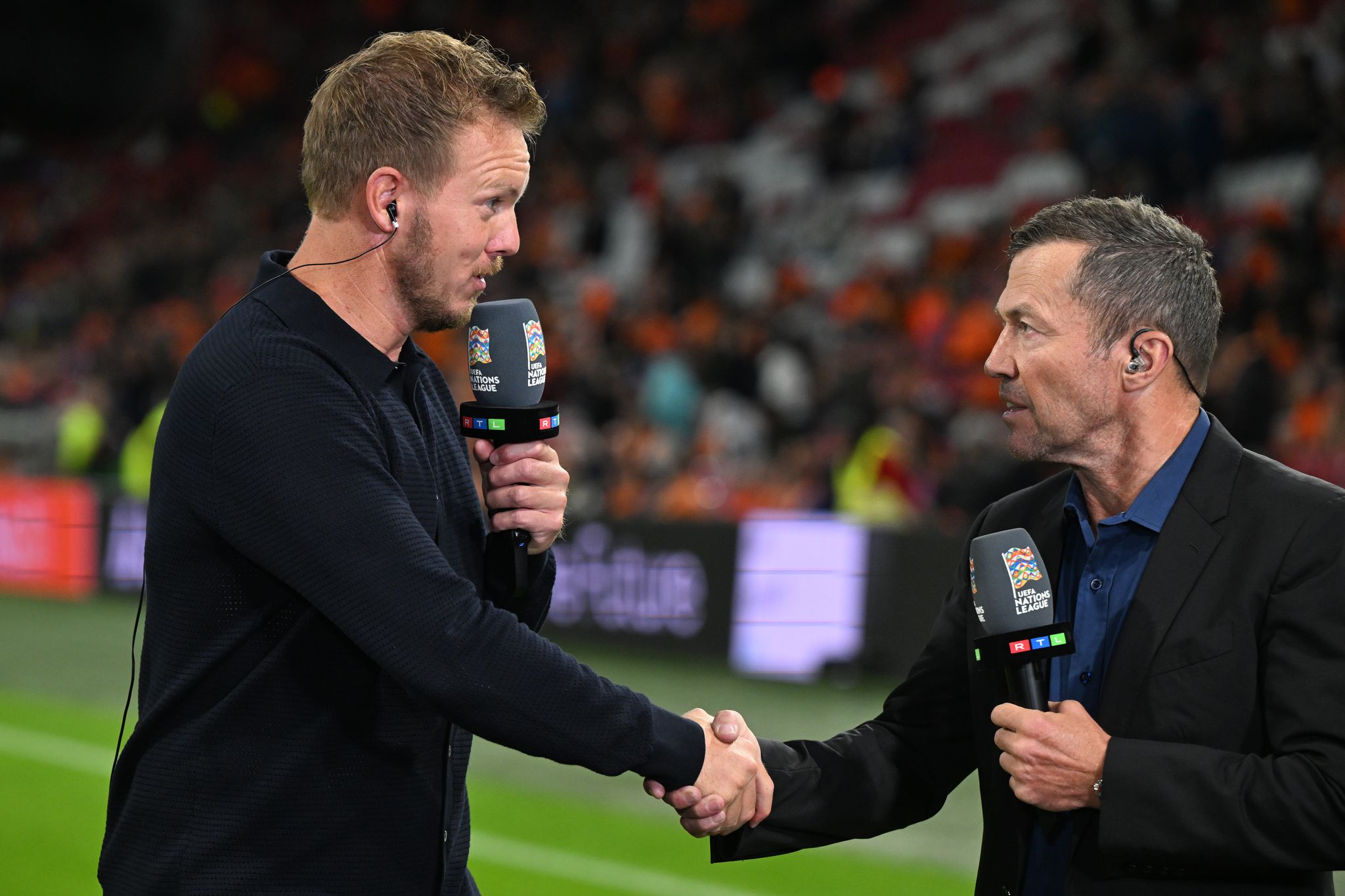 Julian Nagelsmann und Lothar Matthäus