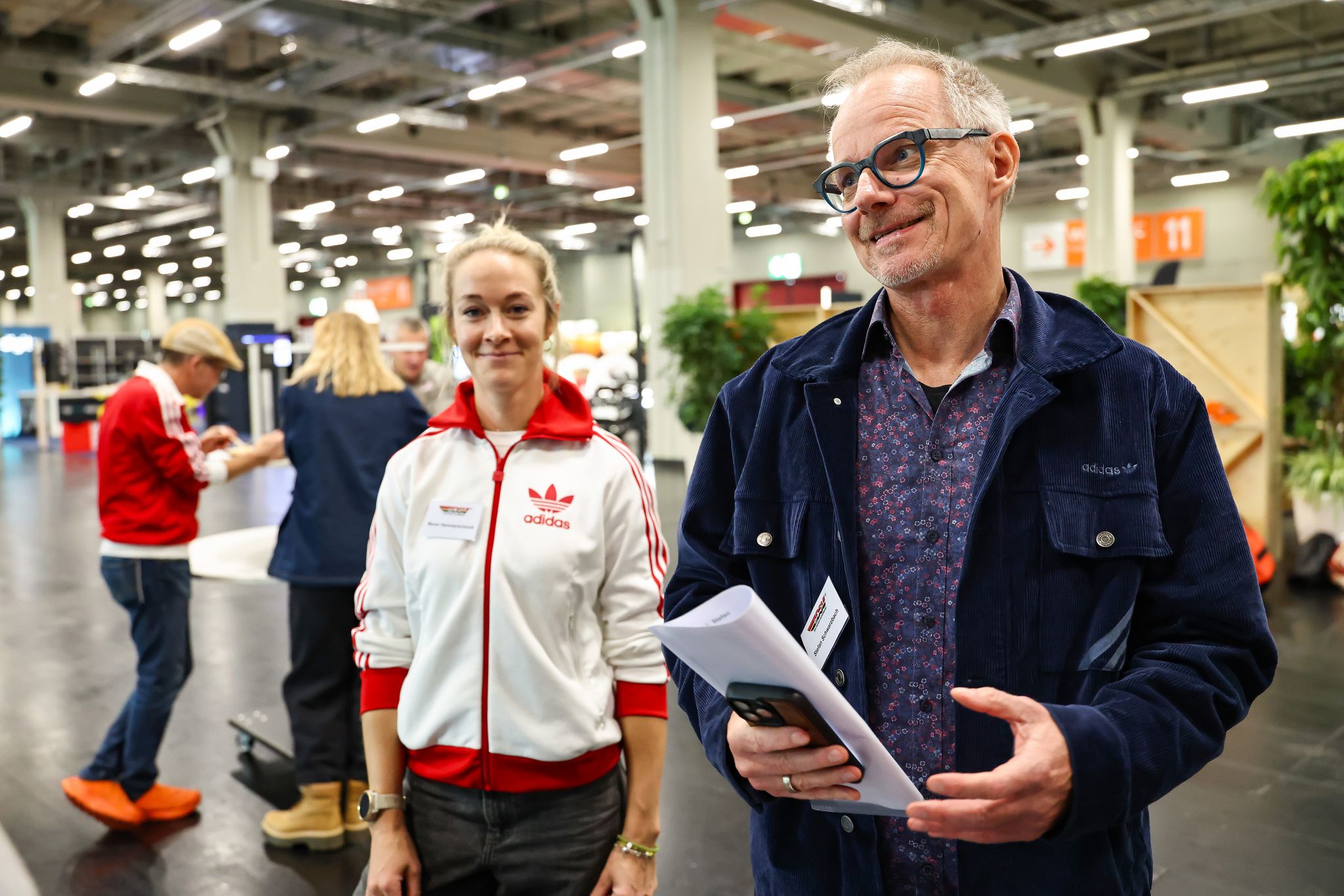 Maren Hammerschmidt (l) und Stefan Schwarzbach