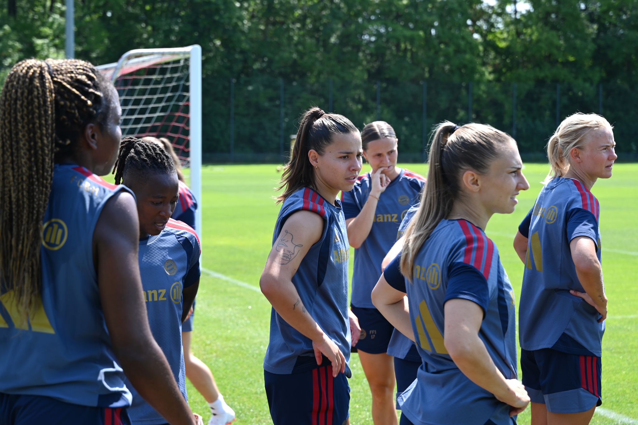 Trainingsauftakt FC Bayern Frauen