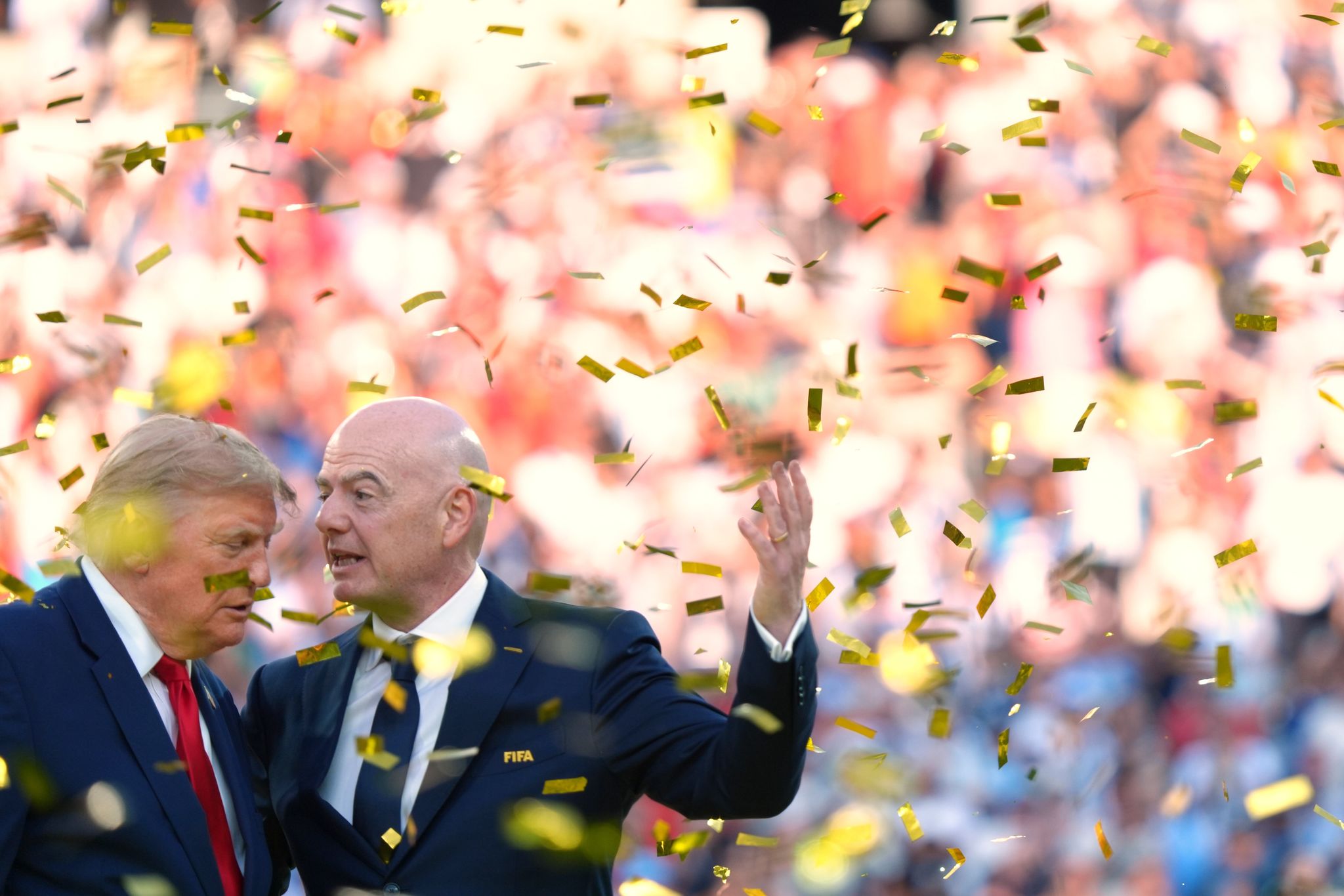 Donald Trump und Gianni Infantino