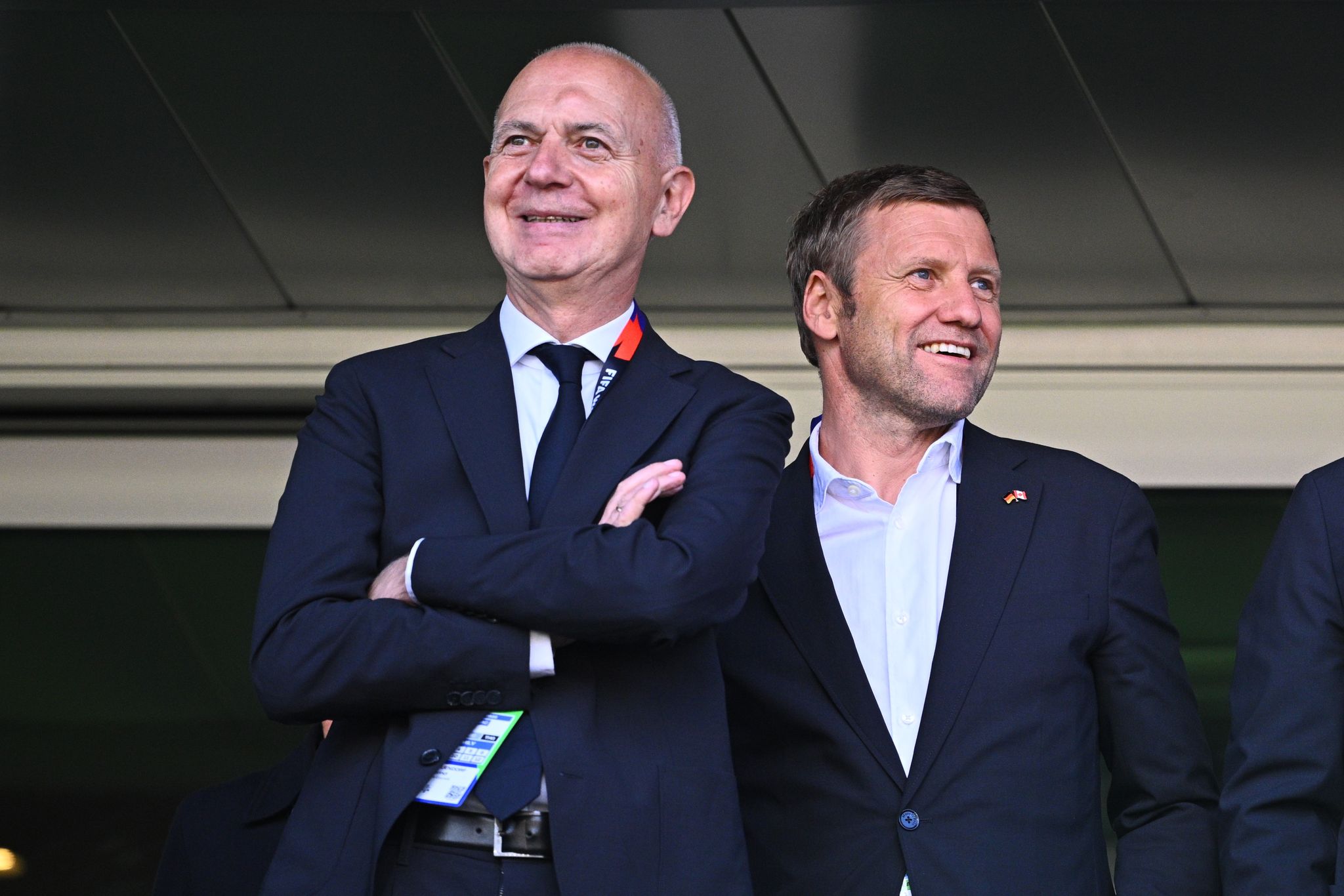 Bernd Neuendorf und Holger Blask