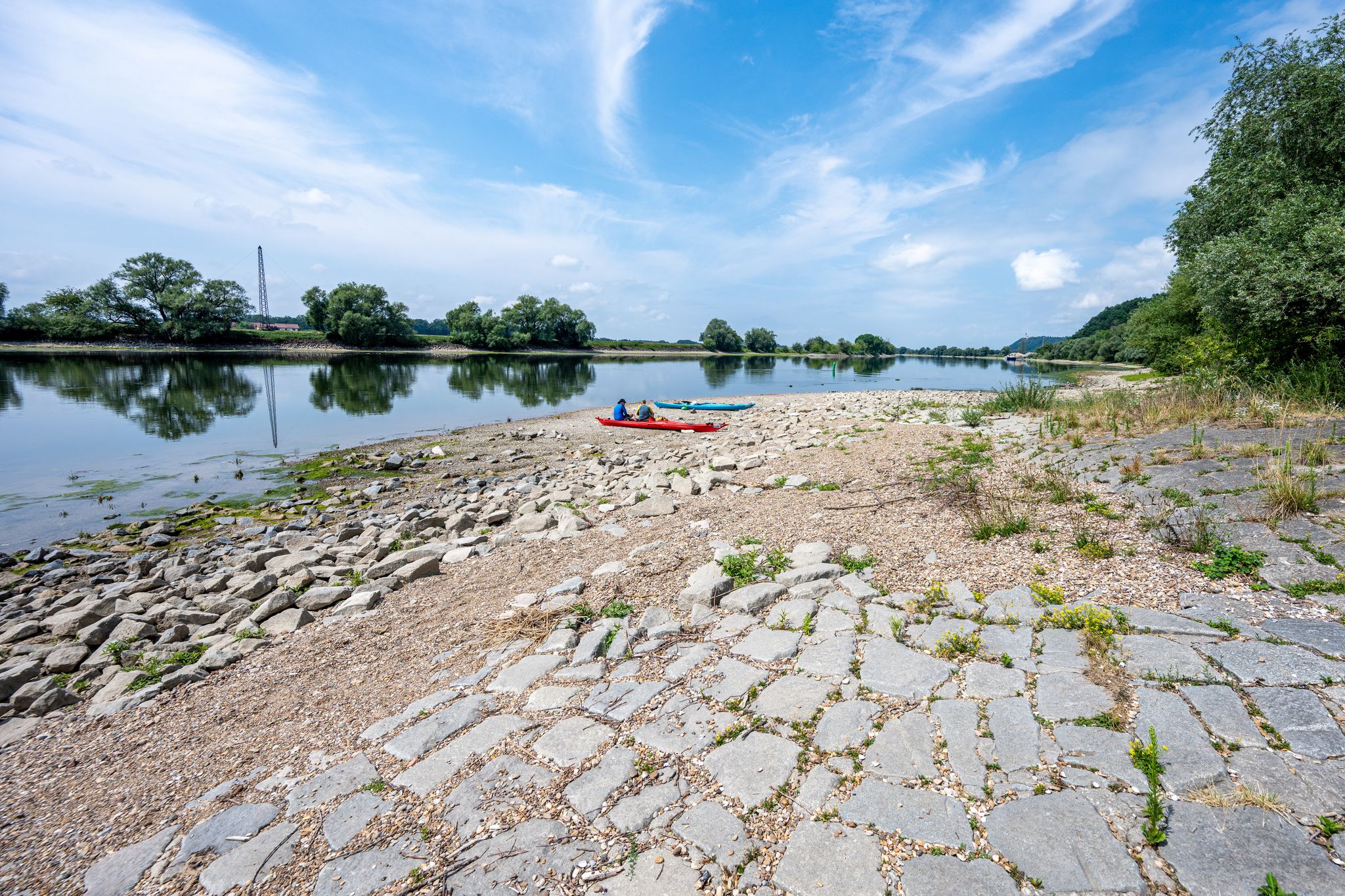 Niedrigwasser Donau
