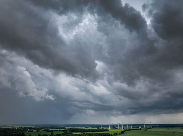 Gewitter über Norddeutschland