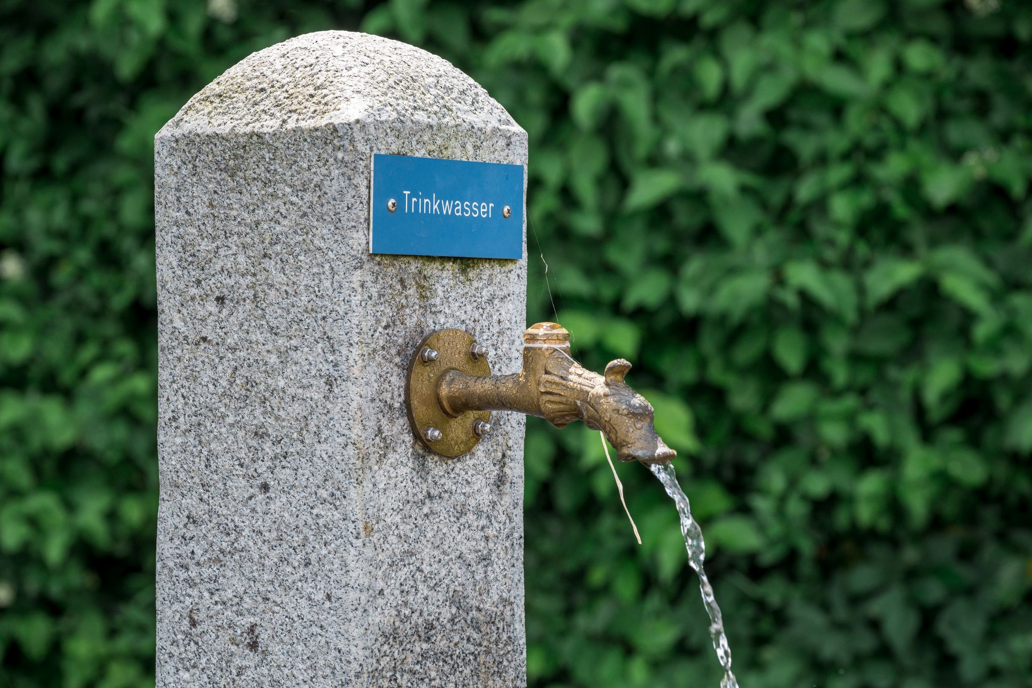 Brunnen mit Trinkwasser