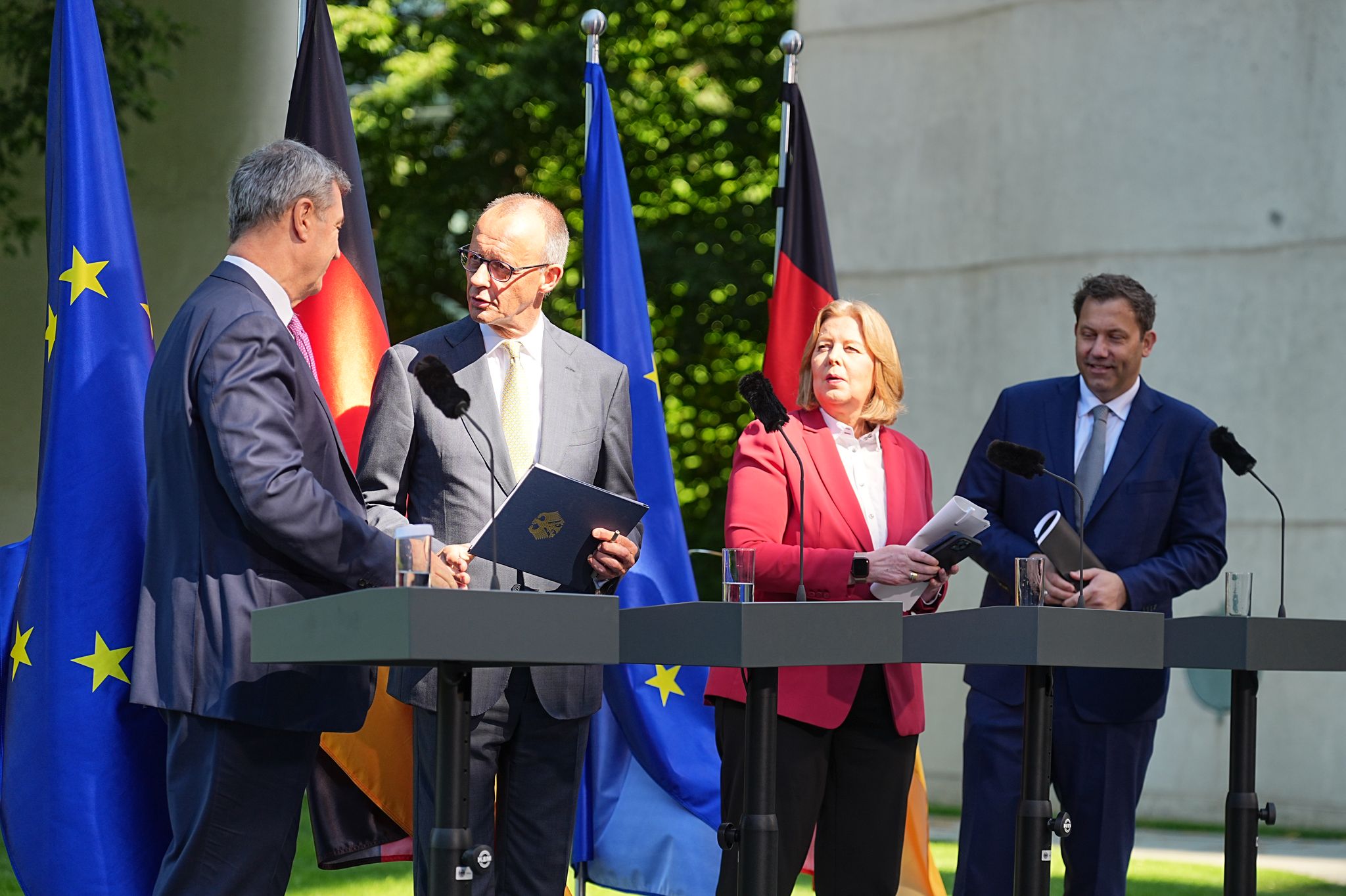 Pressekonferenz zu Ergebnissen des Koalitionsausschusses