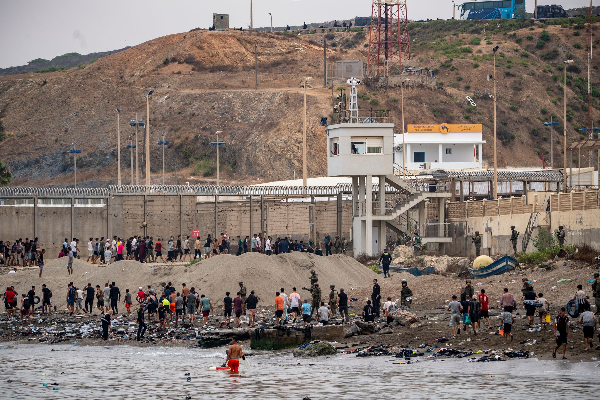 Migranten in Spanien - Exklave Ceuta
