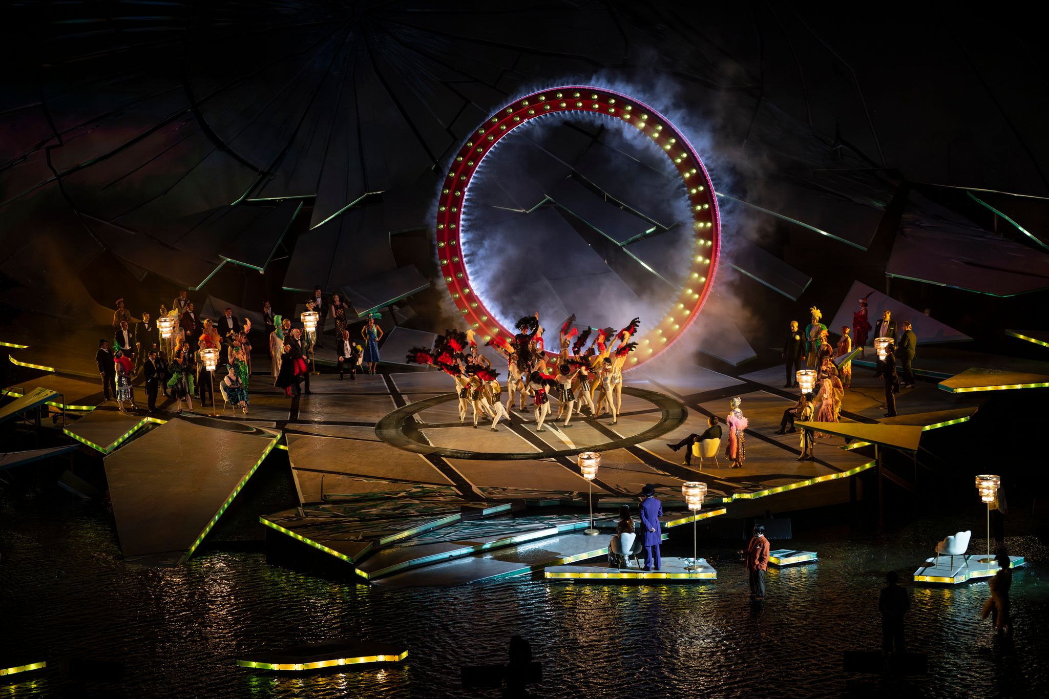 Bregenzer Festspiele - Fotoprobe Giuseppe Verdis «La traviata»