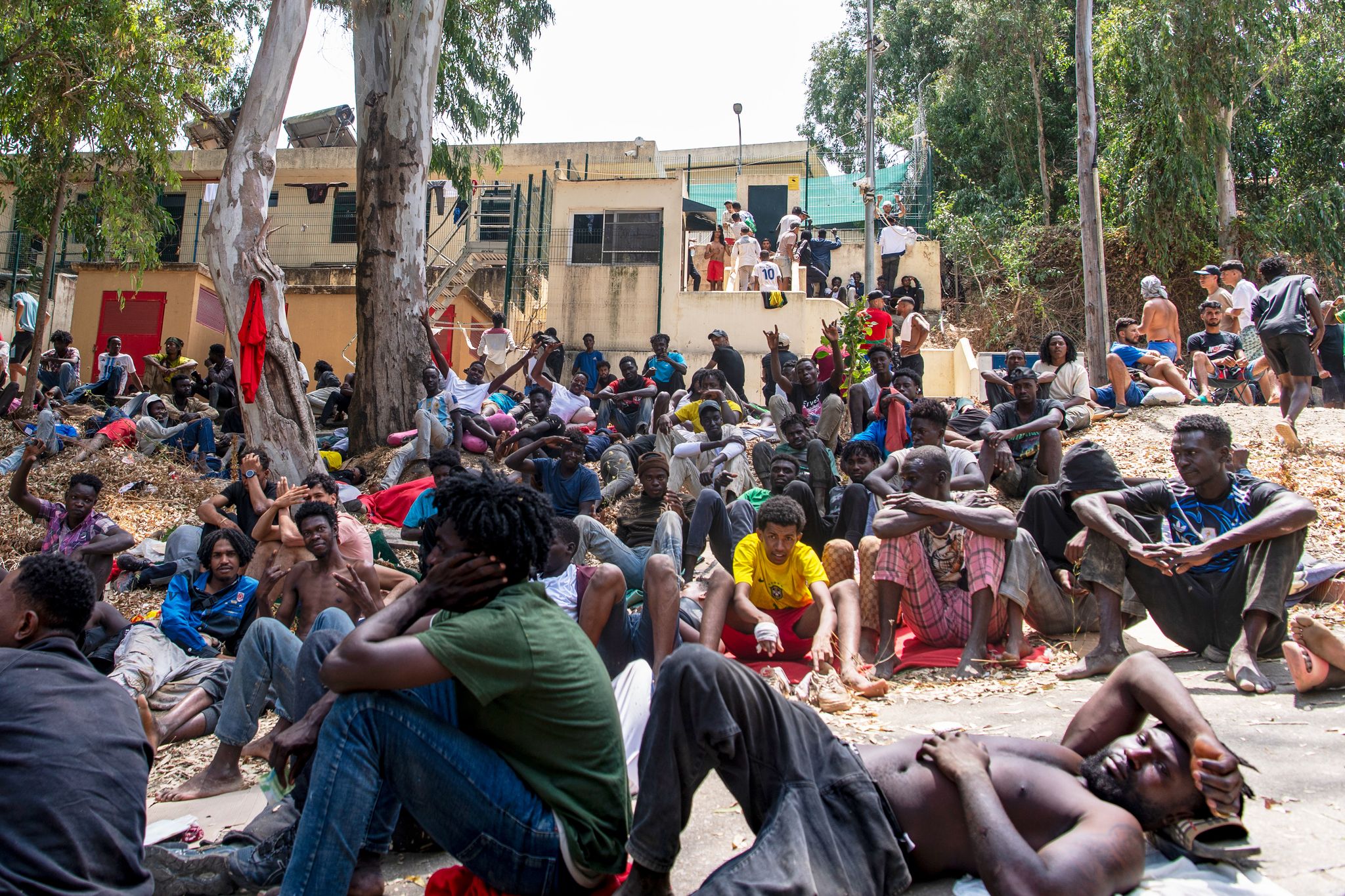 Migranten in Spanien - Ceuta