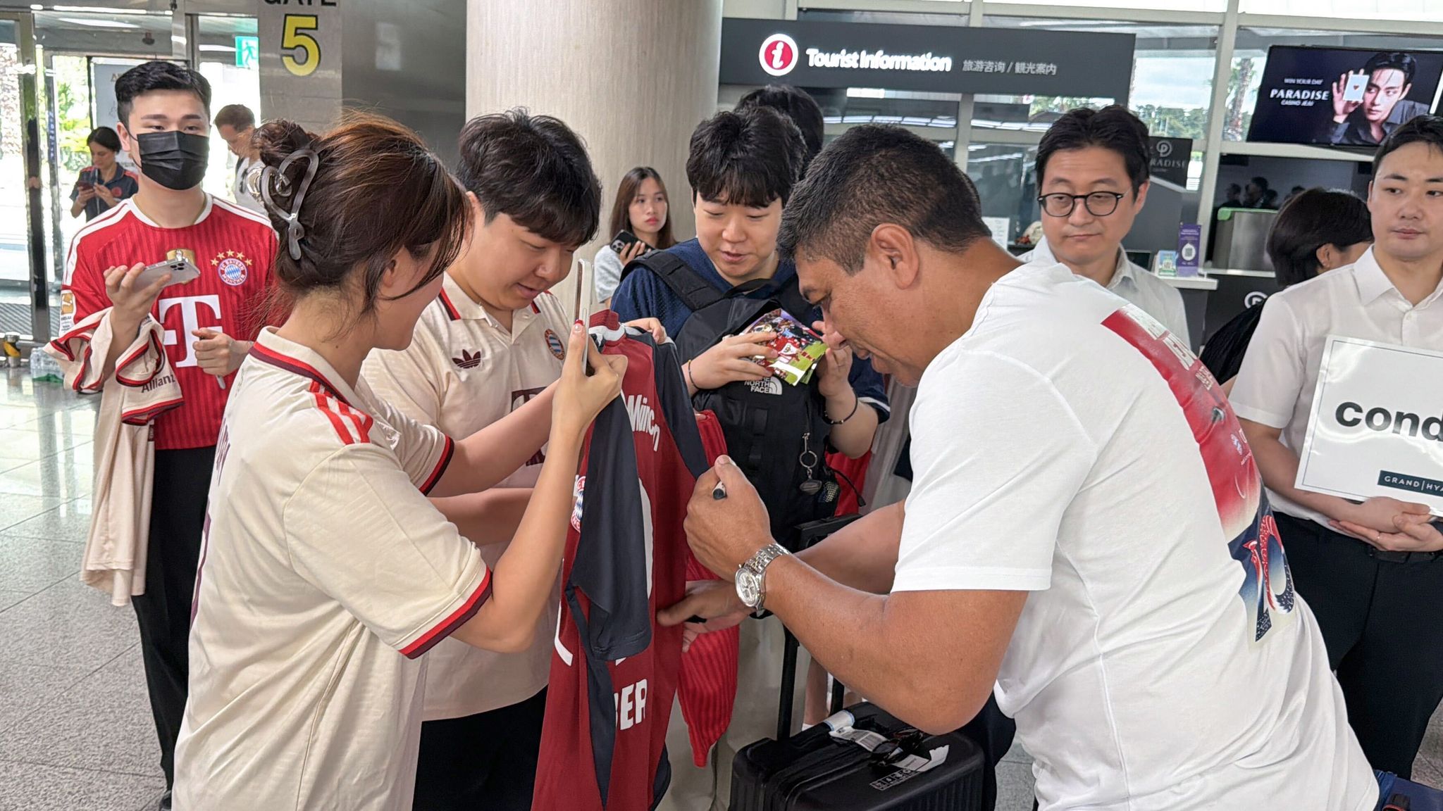 FC Bayern in Südkorea