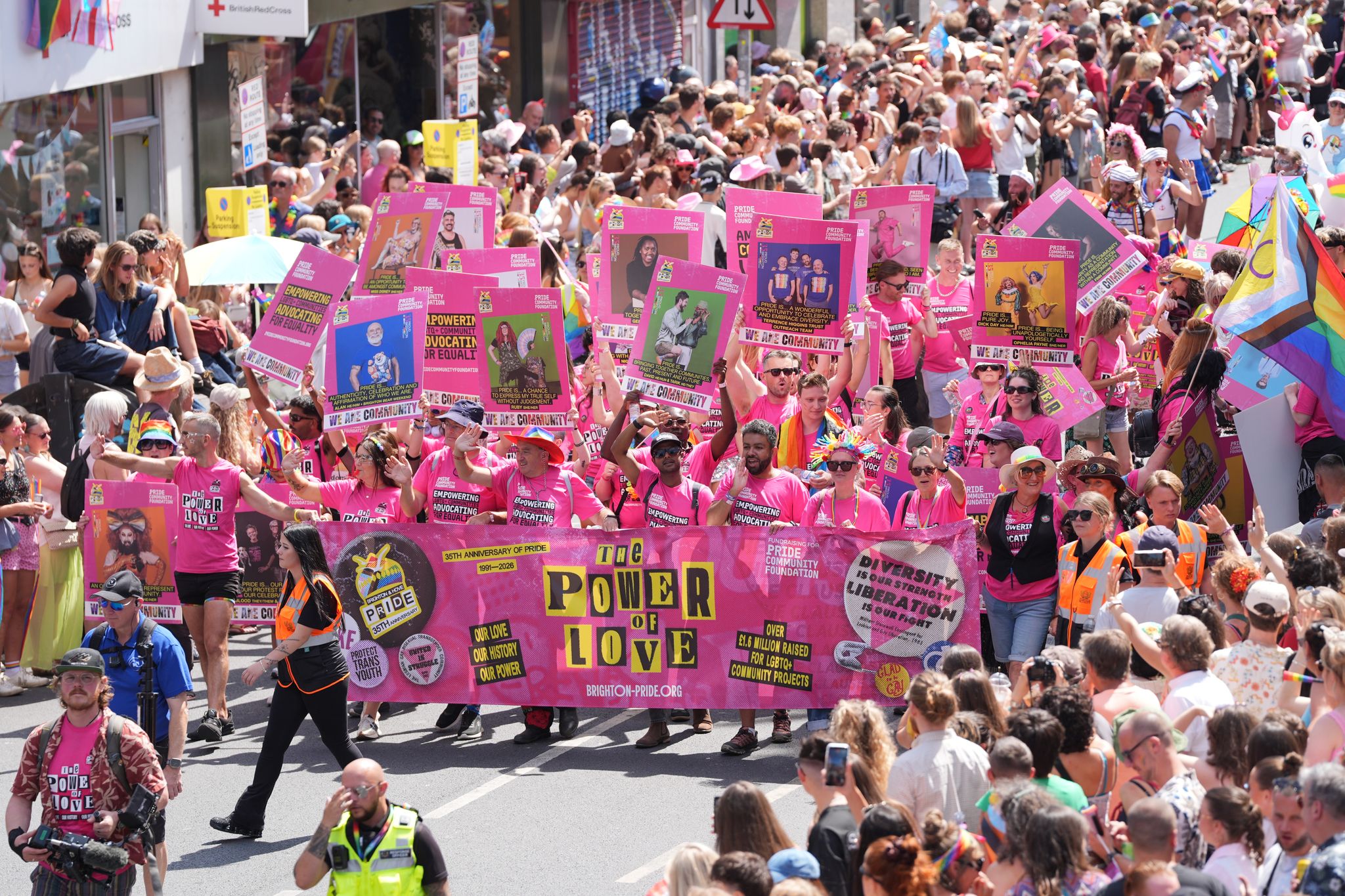 Pride Parade in Brighton