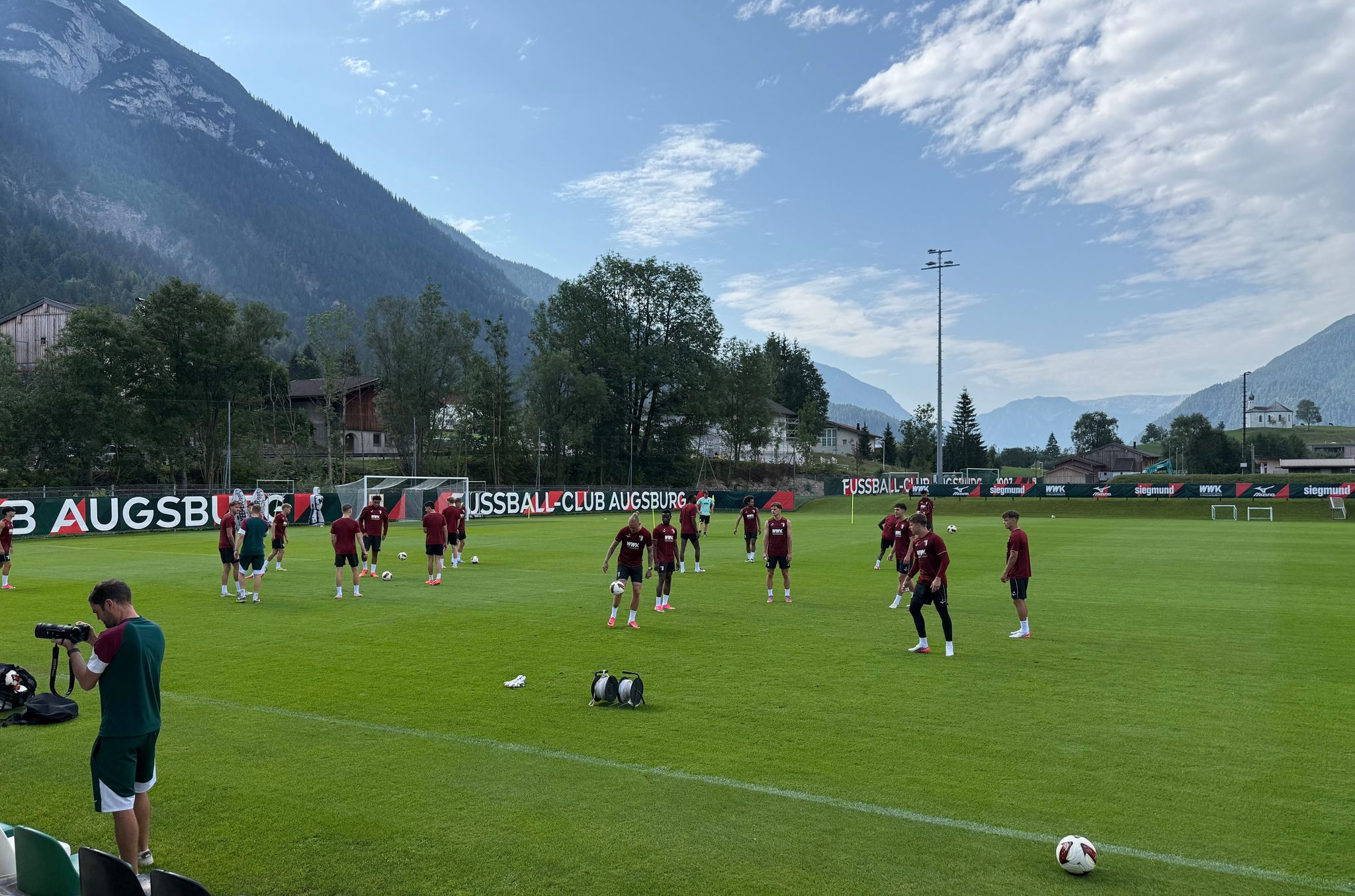 Trainingslager FC Augsburg
