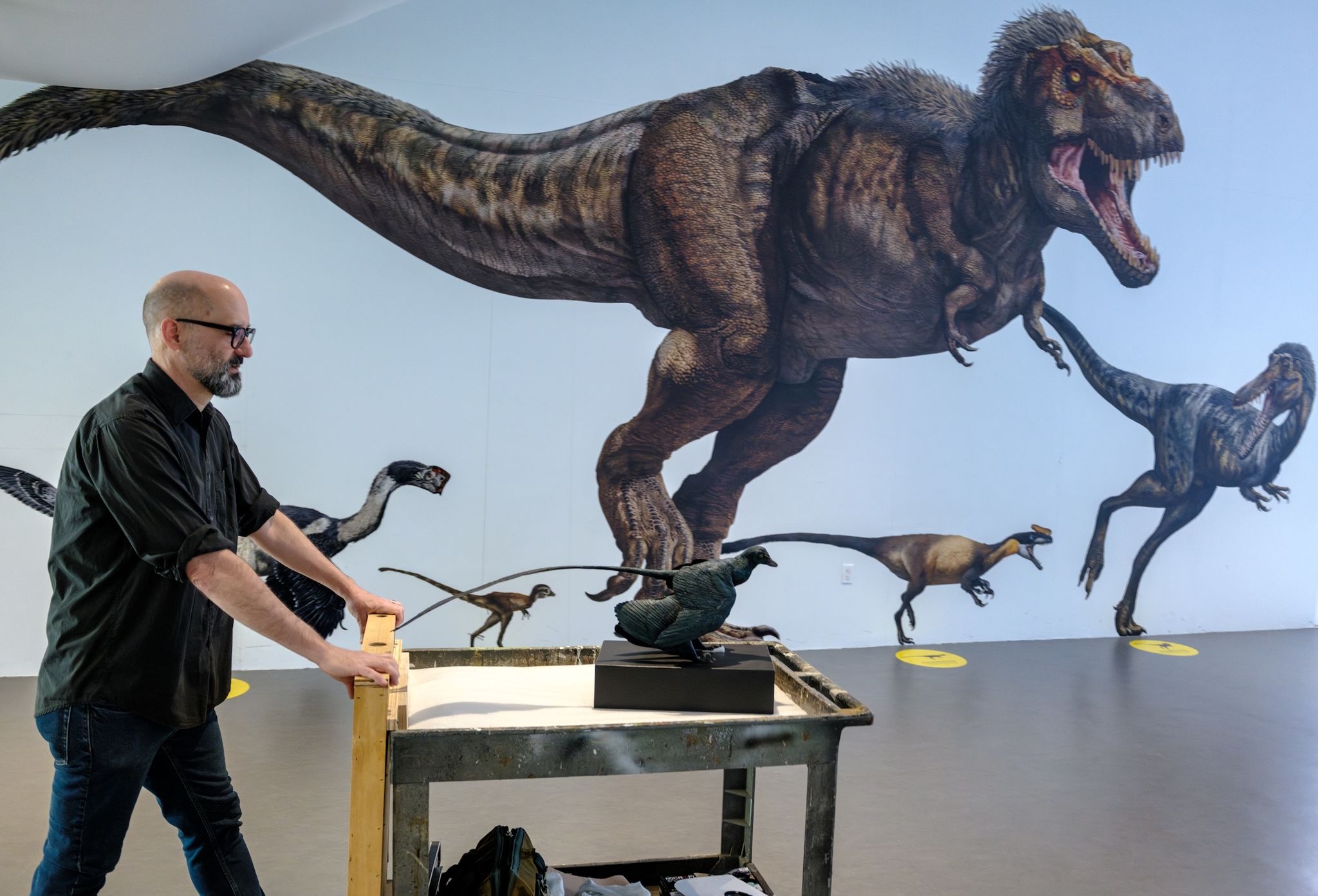 Microraptor-Modell