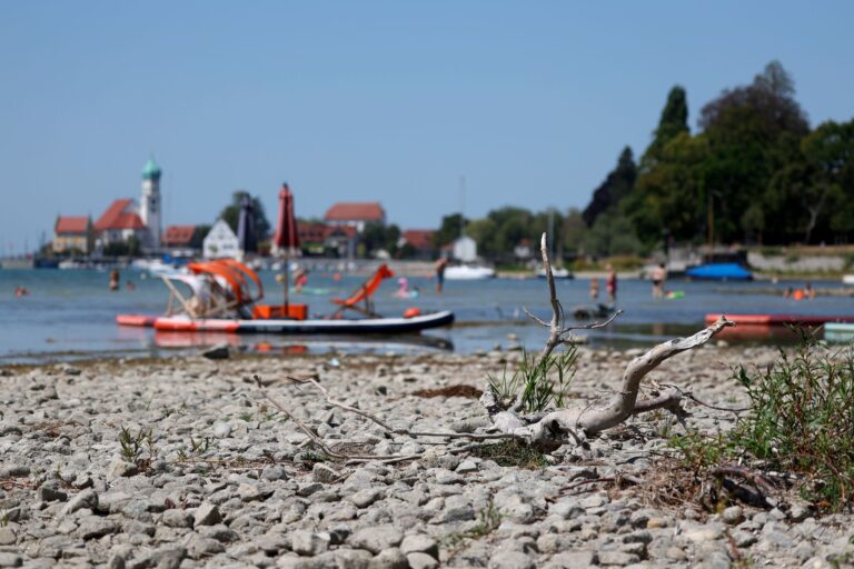 Niedrigwasser in Bayern