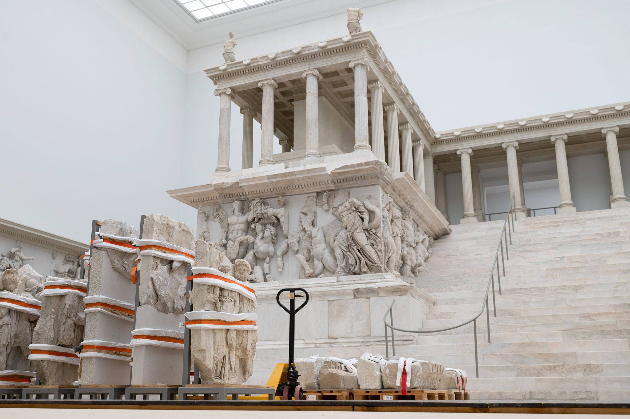 Baustelle im Pergamonmuseum