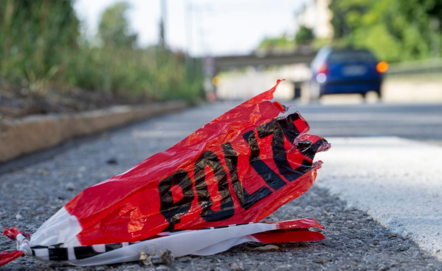 Polizei-Flatterband