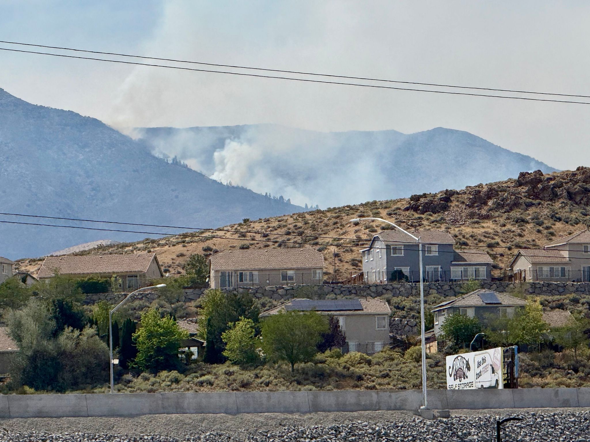 Waldbrände in Nevada