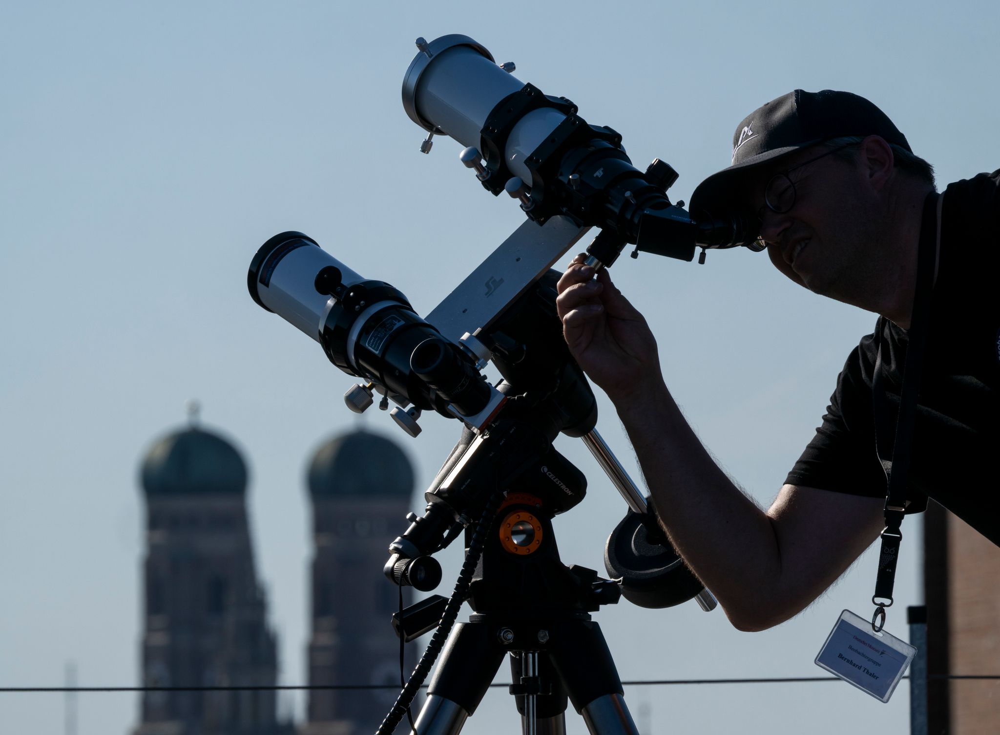 Partielle Sonnenfinsternis - München