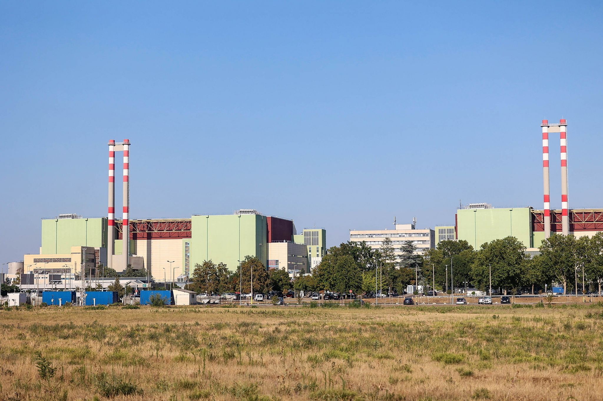 Niedrige Wasserstände der Donau