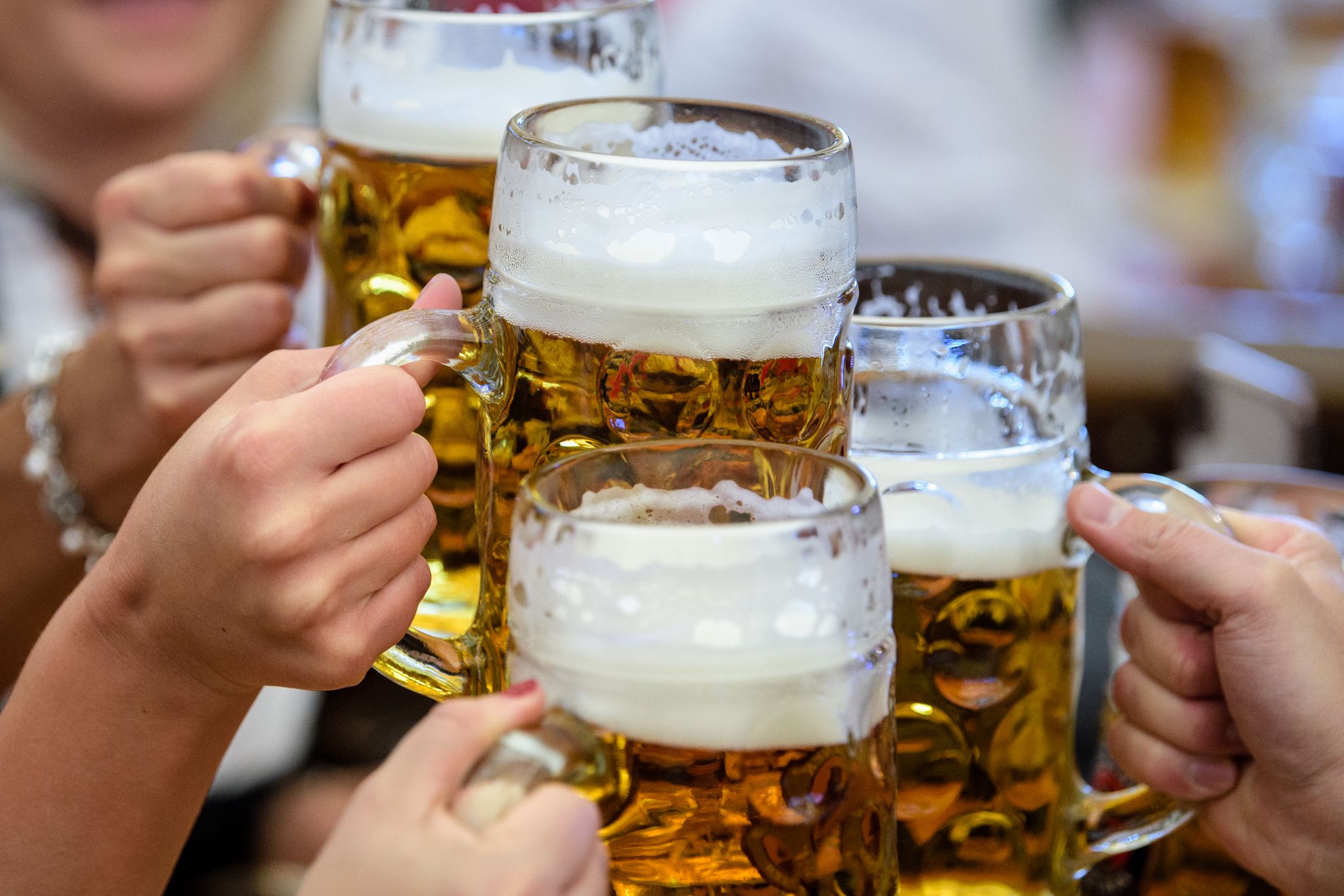 Im Bierzelt