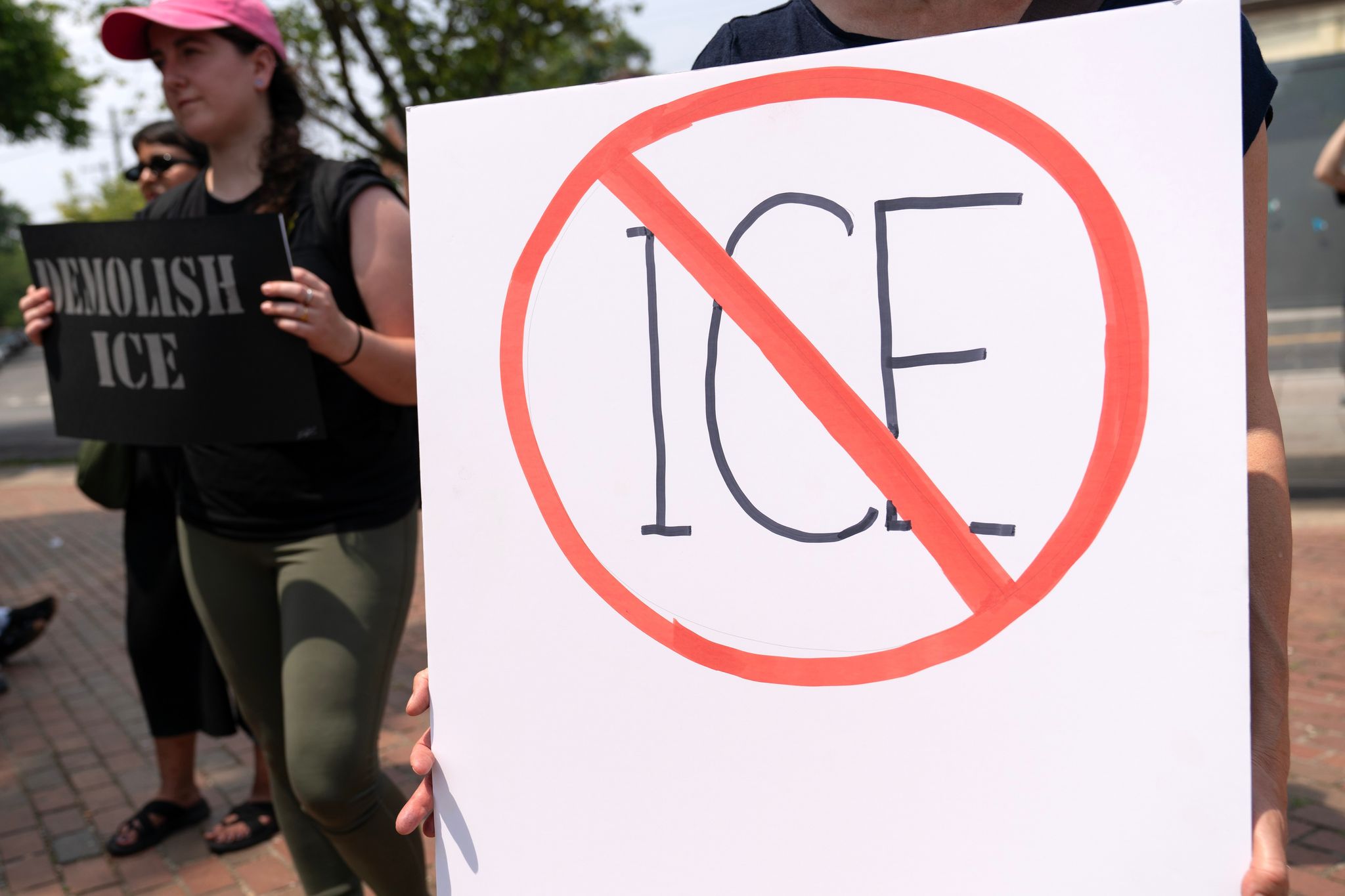 Protest gegen ICE in Washington