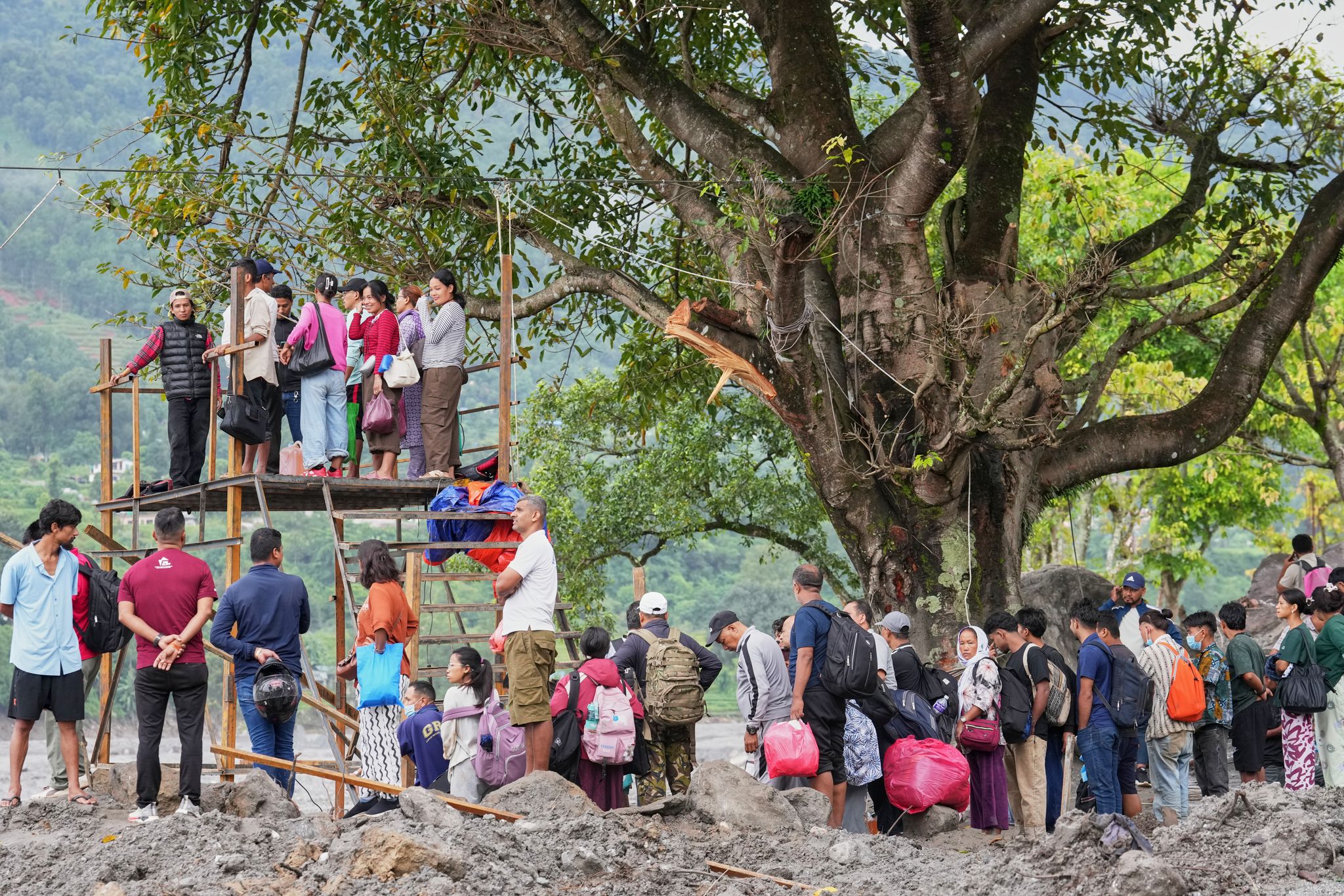 Nach der Sturzflut im Himalaya - Nepal