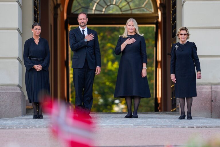 Nach dem Tod von König Harald