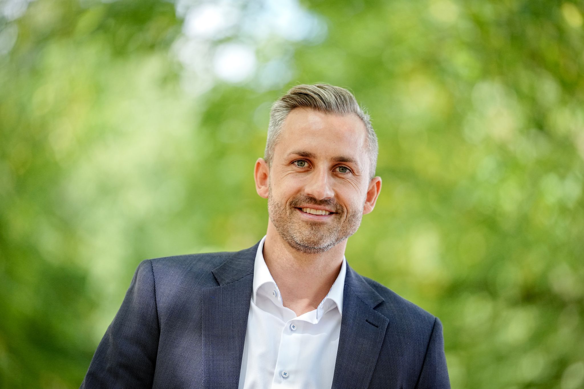 Wahlkampf der AfD mit Spitzenkandidat Ulrich Siegmund
