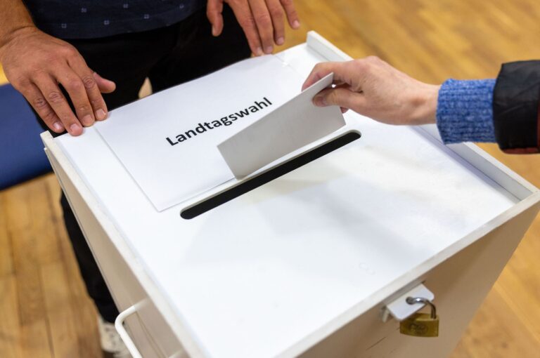 Landtagswahl Mecklenburg-Vorpommern - Stimmabgabe