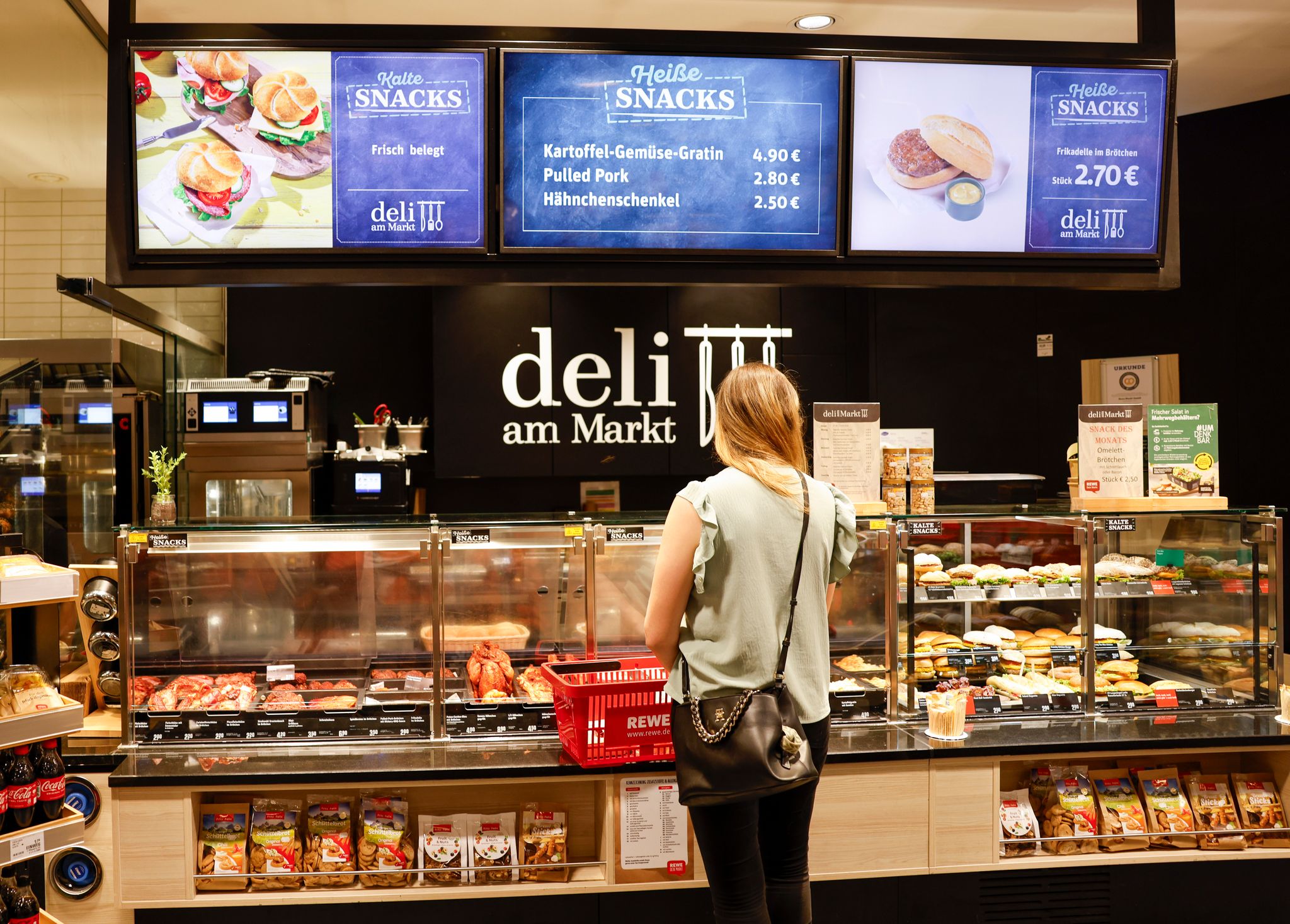 Handelsgastronomie bei Rewe