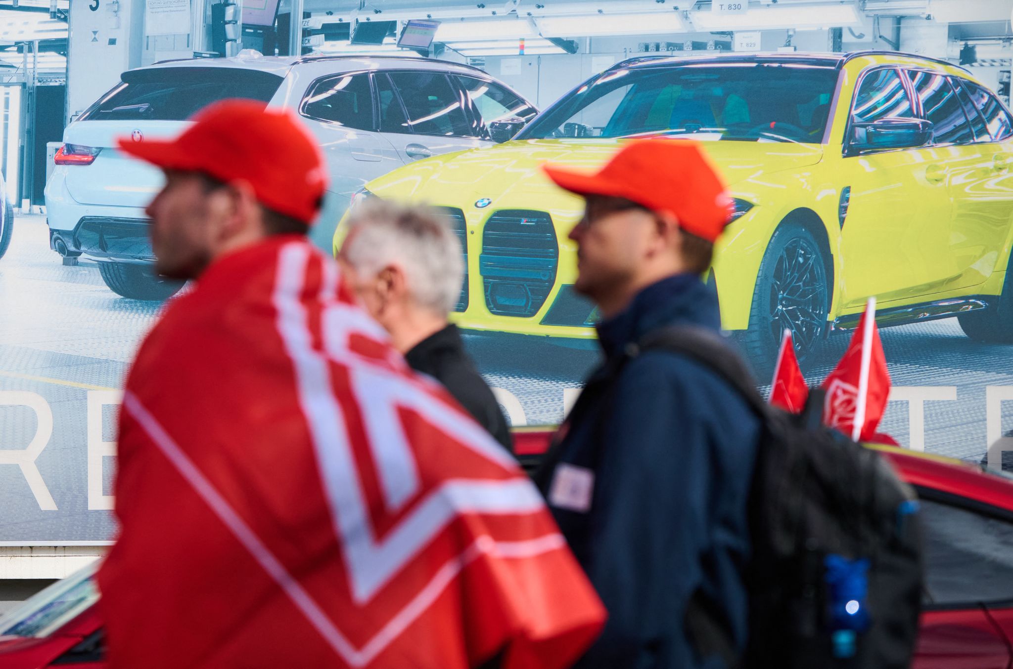 Automobil-Aktionstag der IG Metall - München