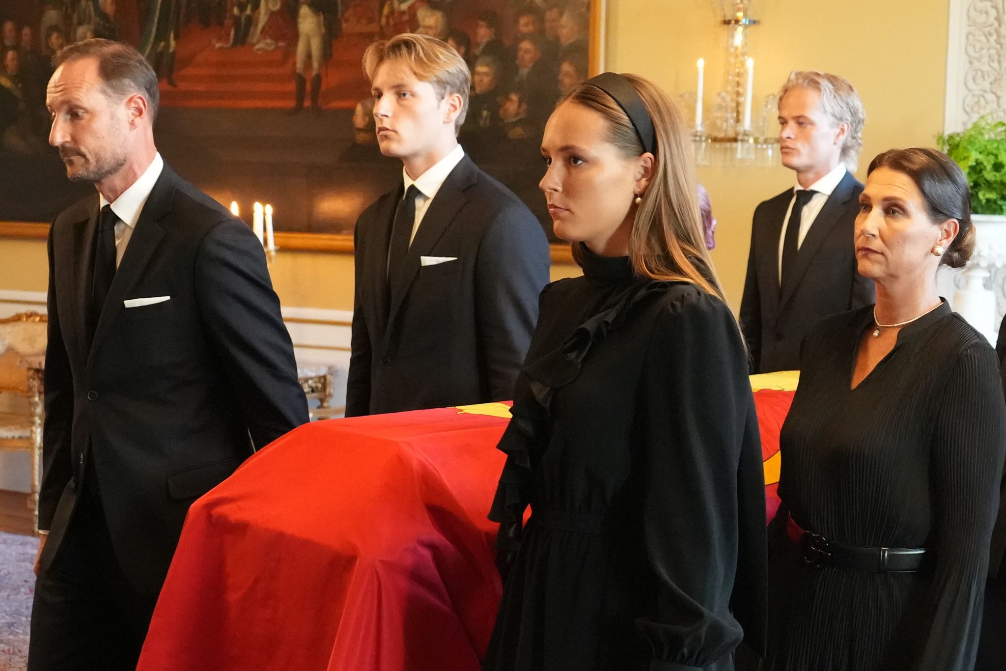 Nach dem Tod von König Harald