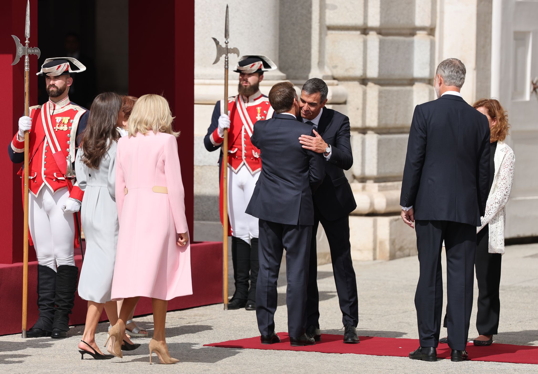 Frankreichs Präsident Macron zu Staatsbesuch in Spanien
